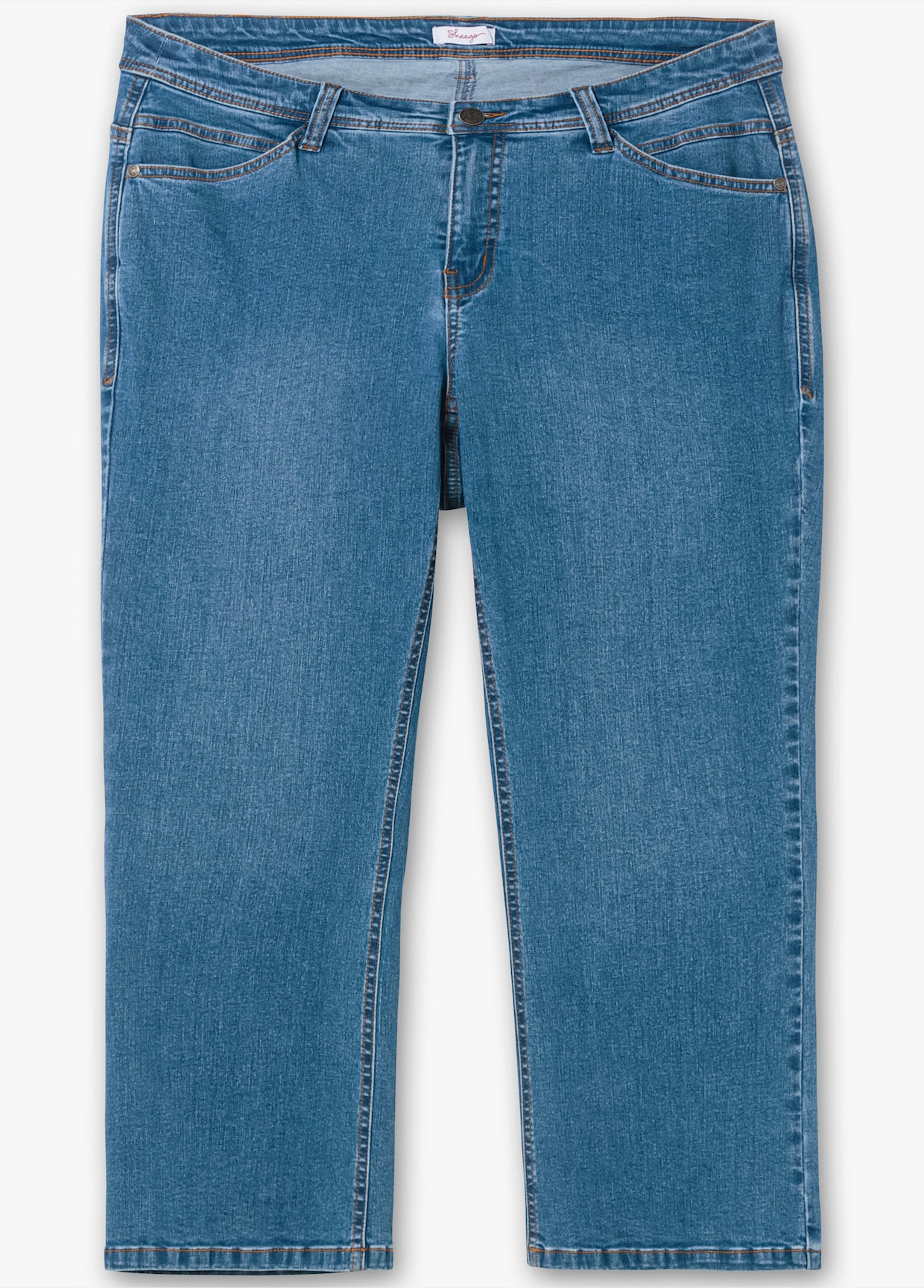 sheego 7/8-Jeans - blue denim