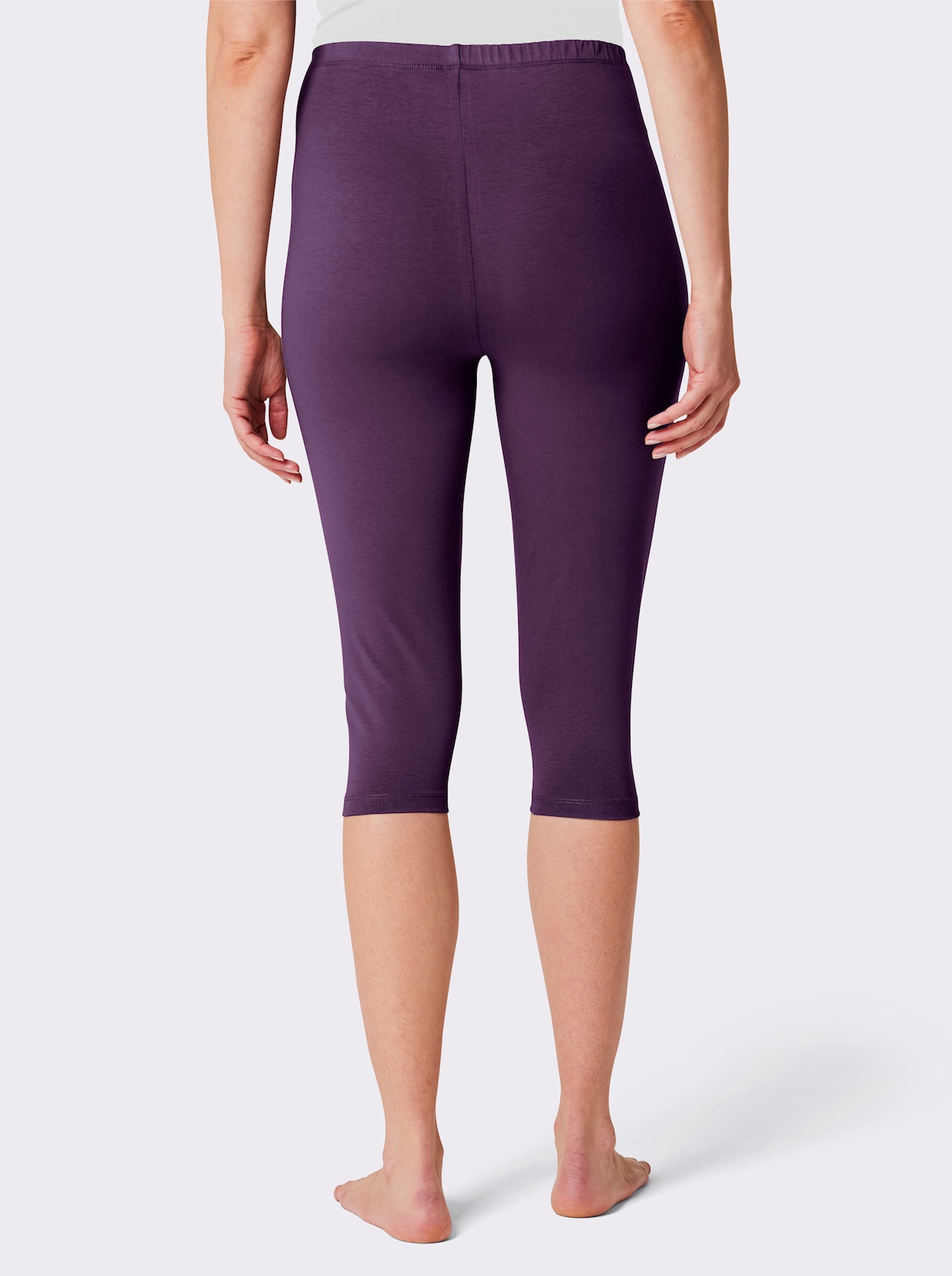 feel good Capri-legging - marine + traube