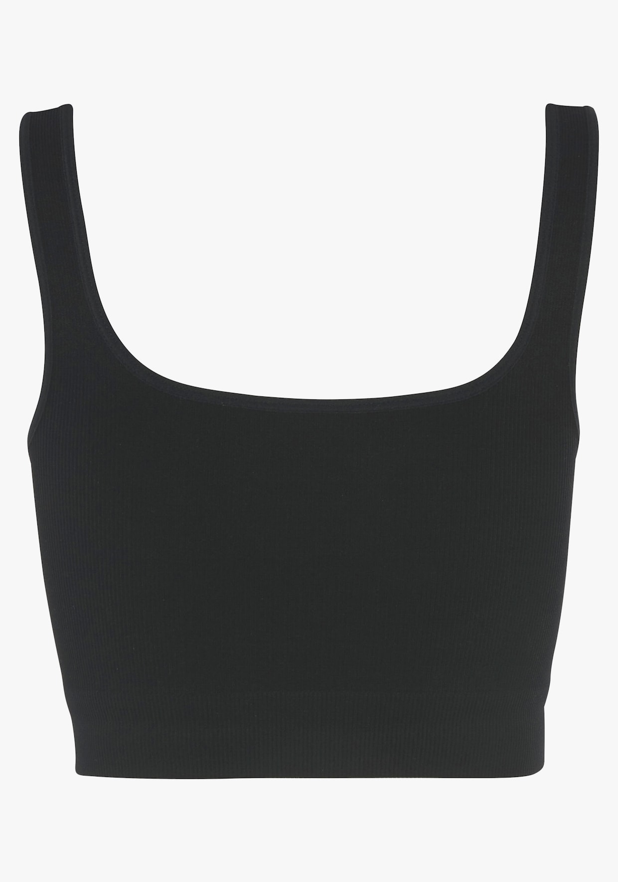 LASCANA Crop-Top - schwarz