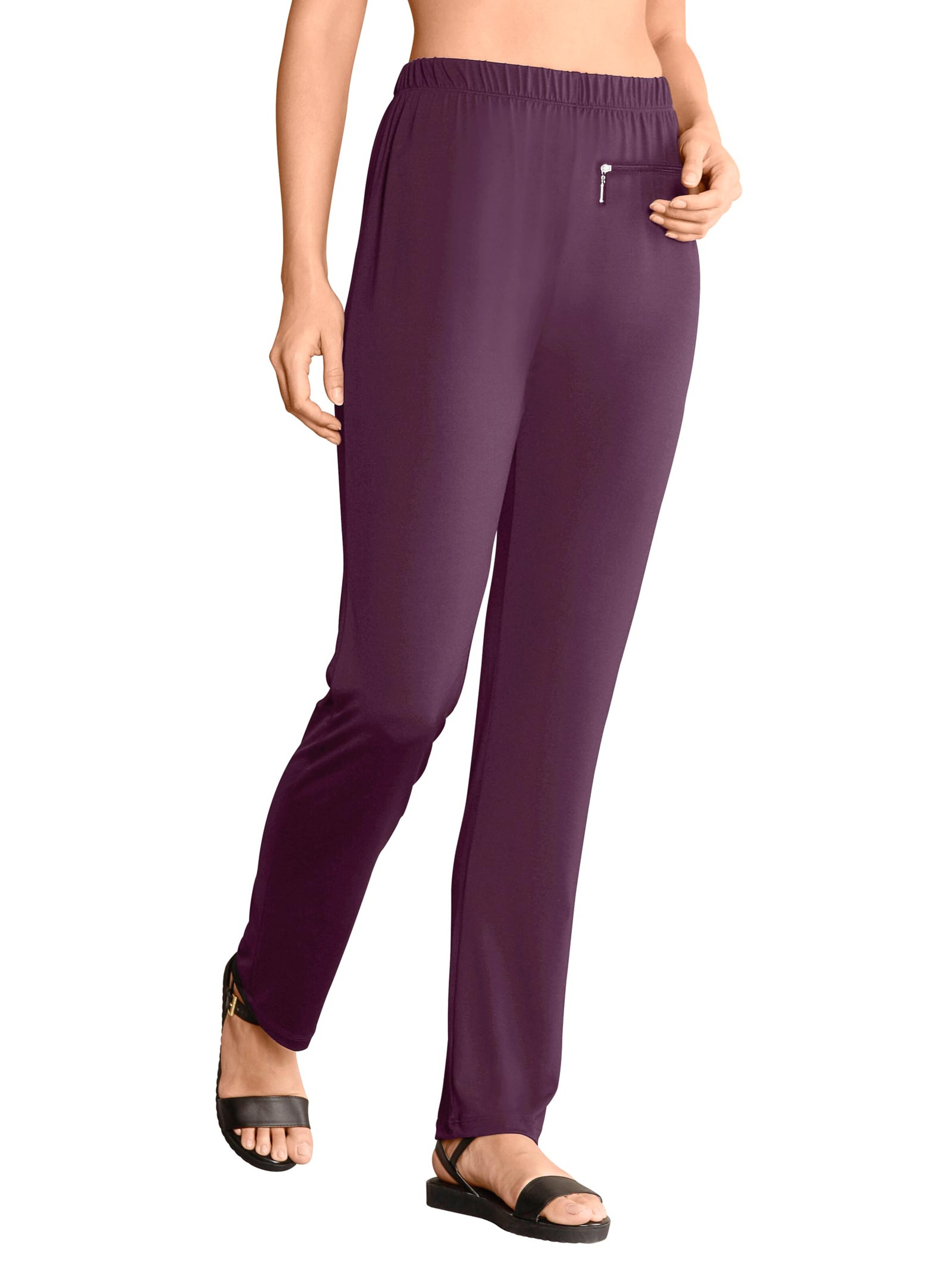 Freizeithose - pflaume