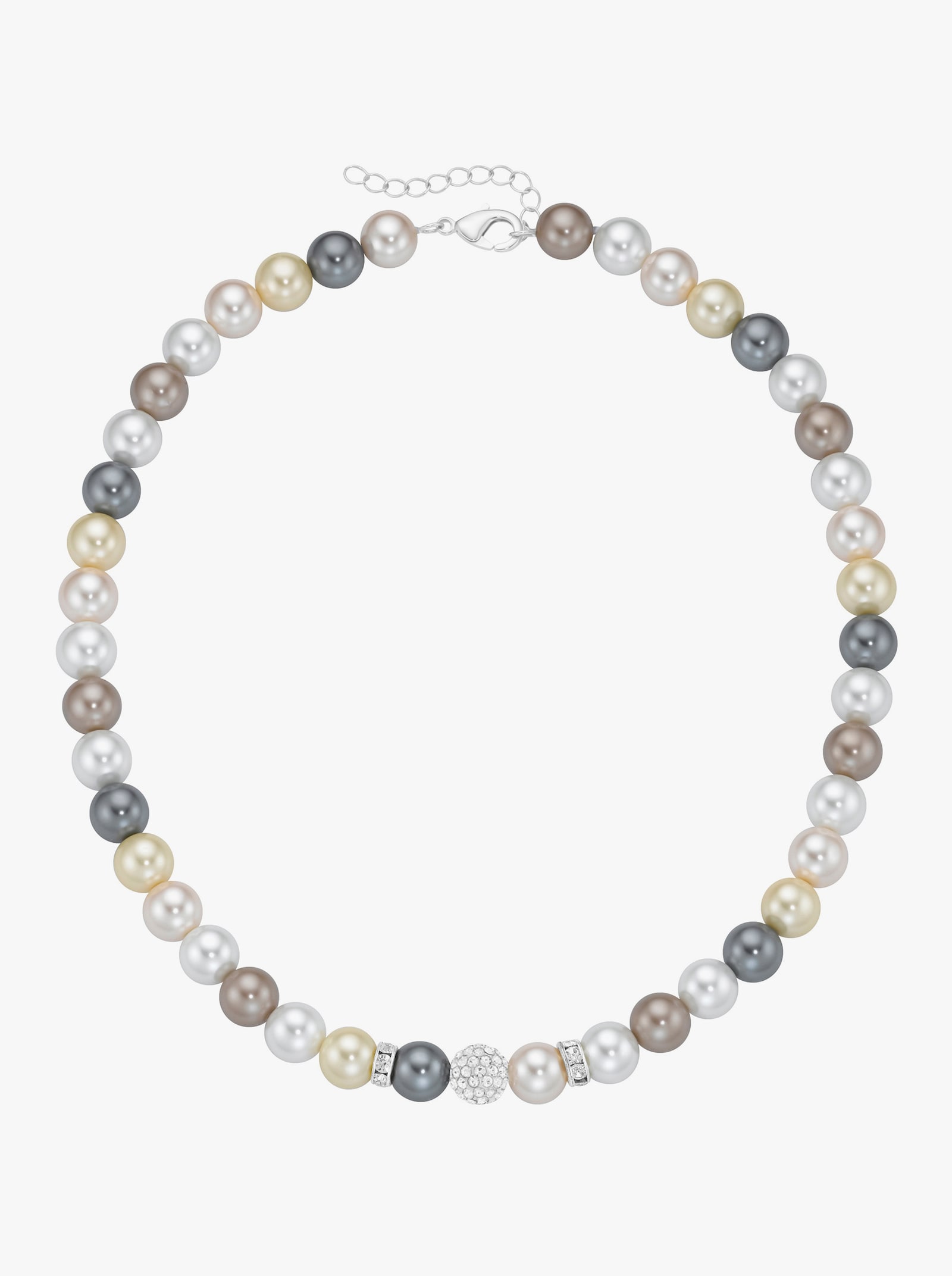 Collier - silberfarben