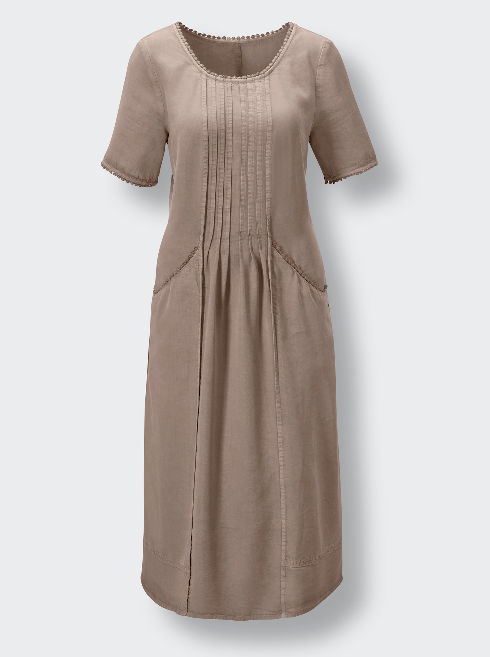 CREATION L PREMIUM Robe d'été en lyocell - beige