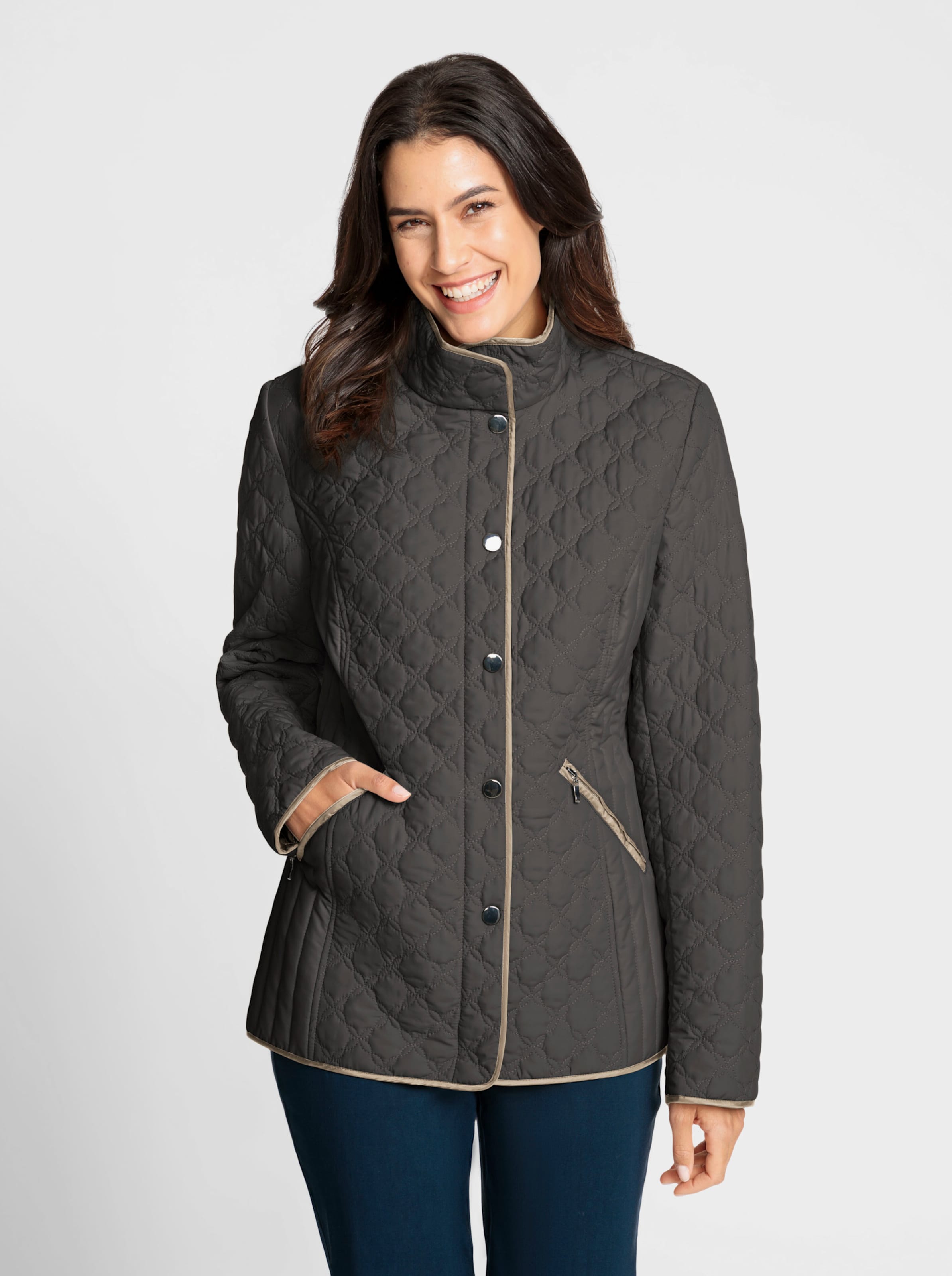 Damen Steppjacke Gr 48