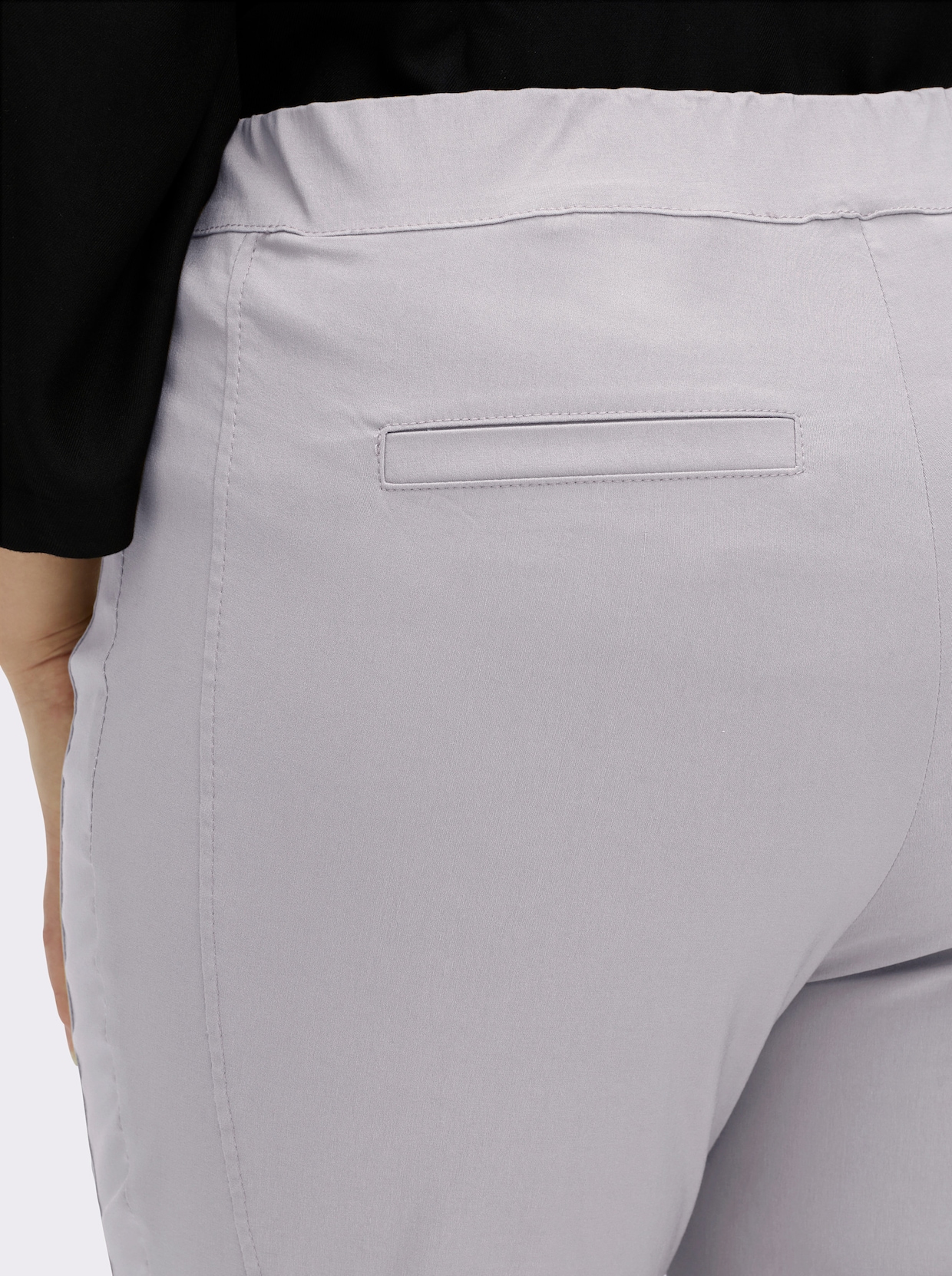 Stehmann Comfort line Hose mit Dehnbund, Viskose-Qualität - rosé