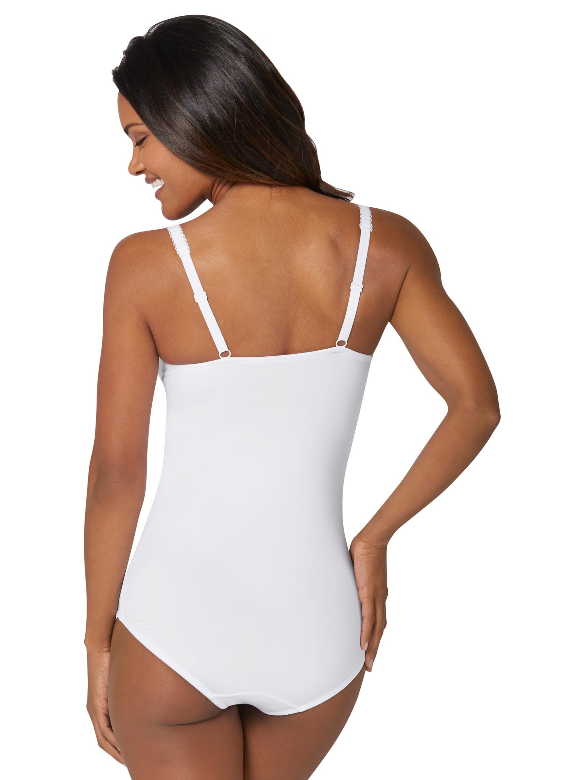 Sassa Body mit Bügel - weiß