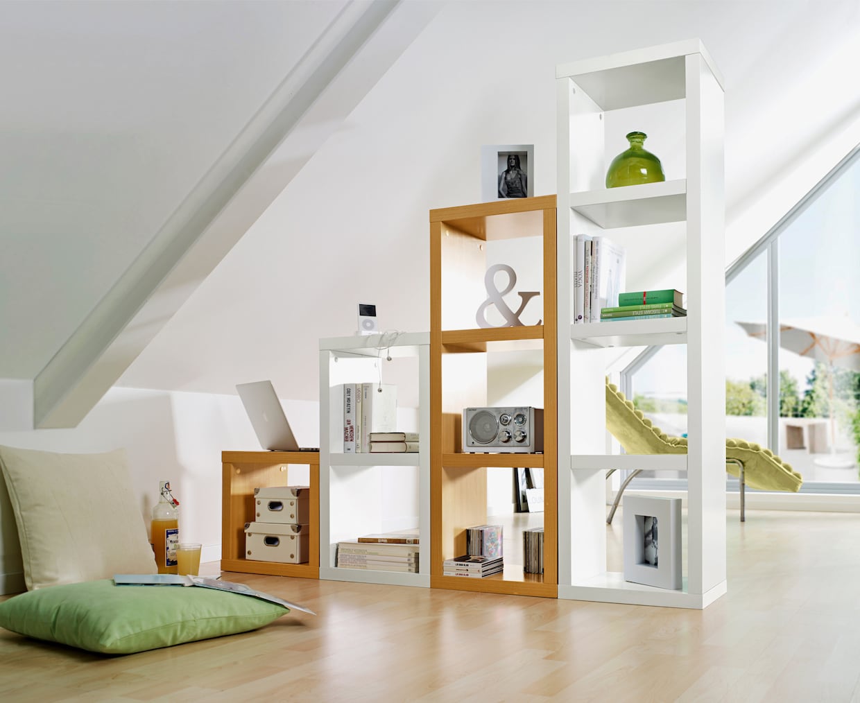 heine home Regal - weiss