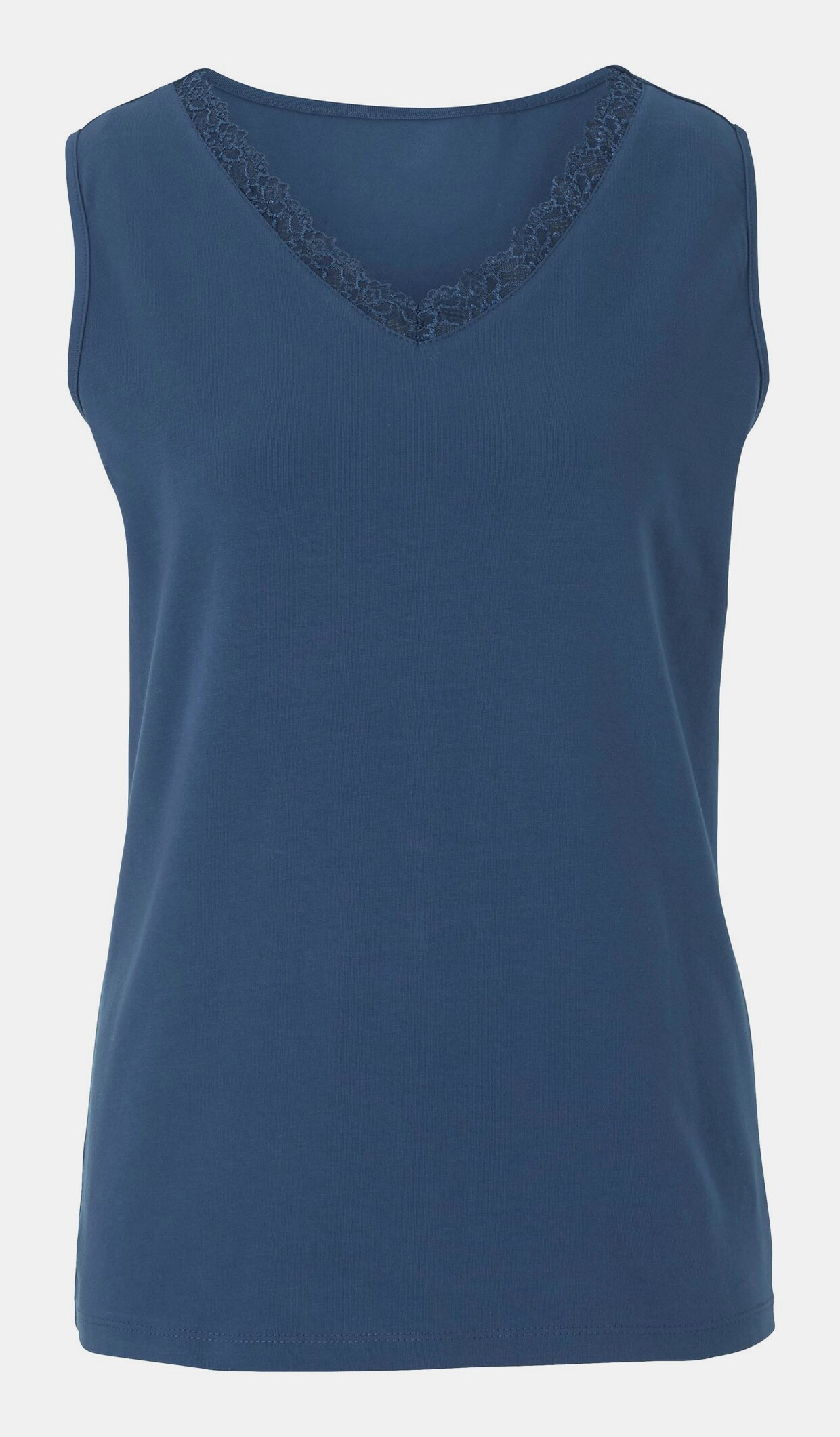 Linea Tesini Shirttop - jeansblauw