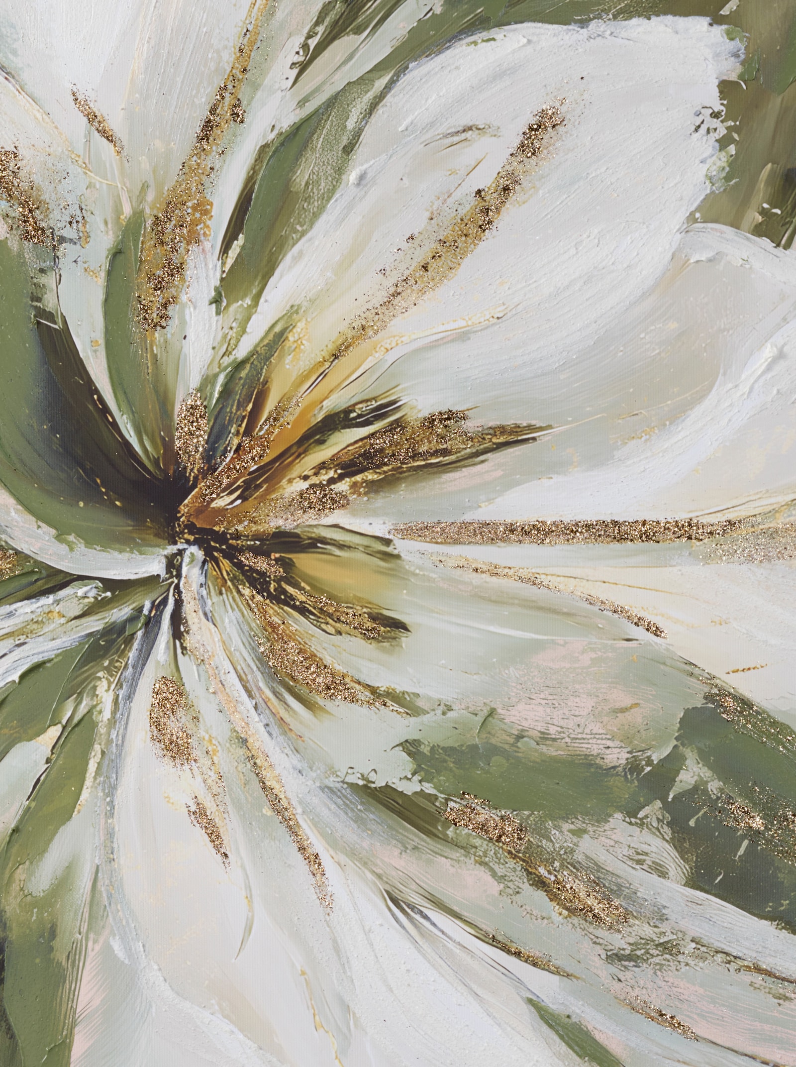 heine home Bild - lindgrün-weiß