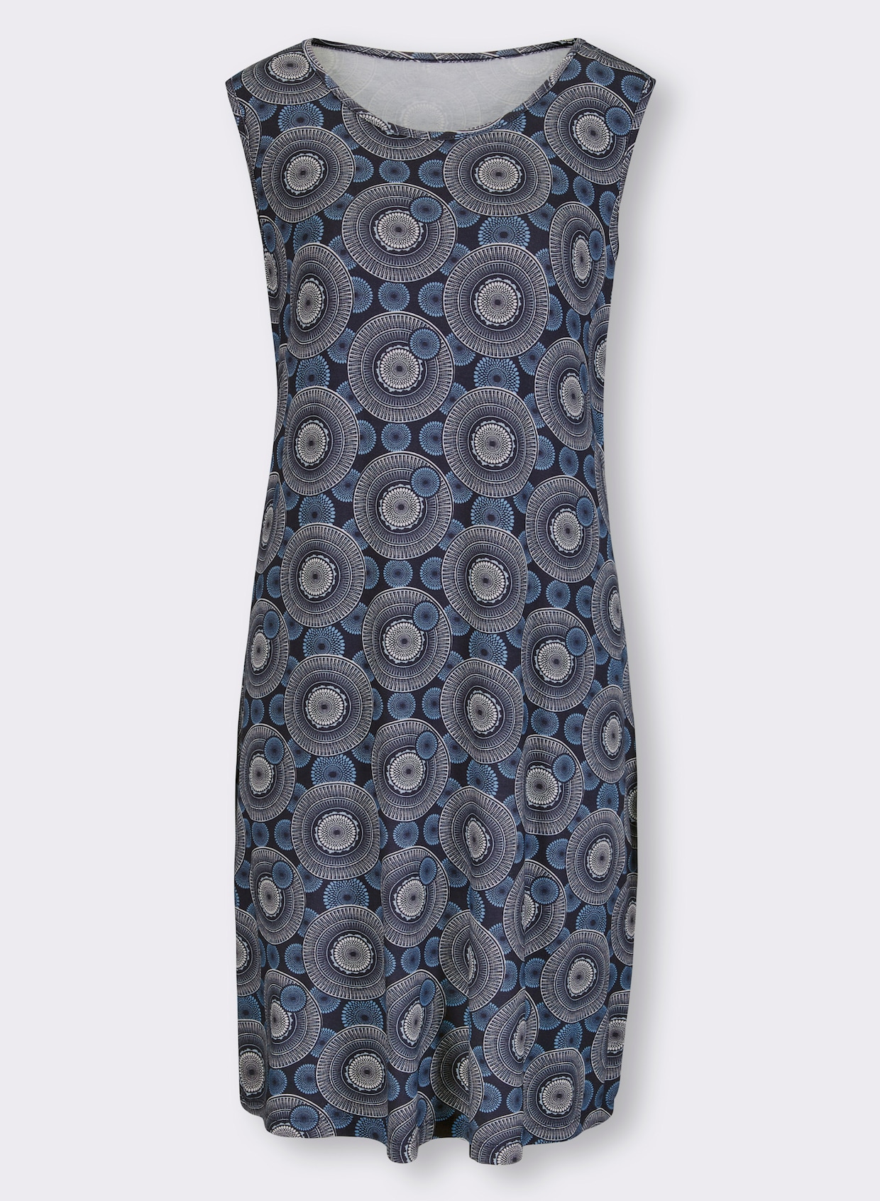 heine Robe imprimée - bleu jean-bleu clair imprimé