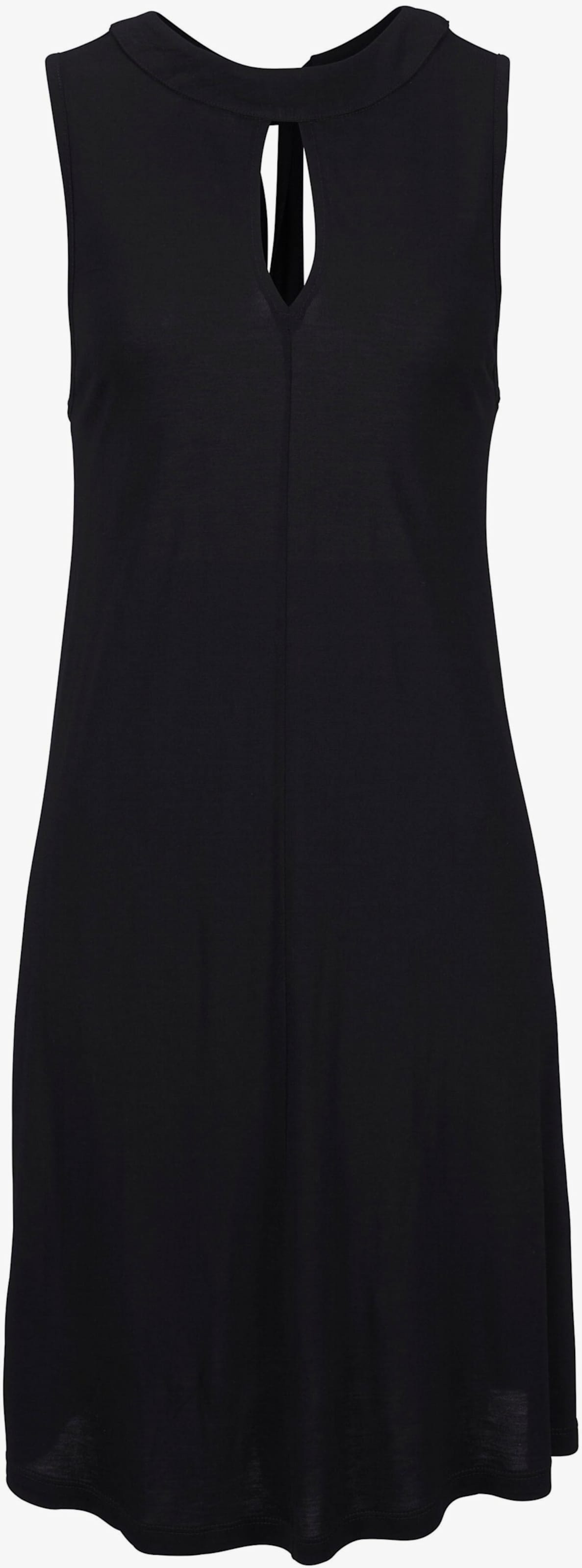 LASCANA Robe en jersey - noir