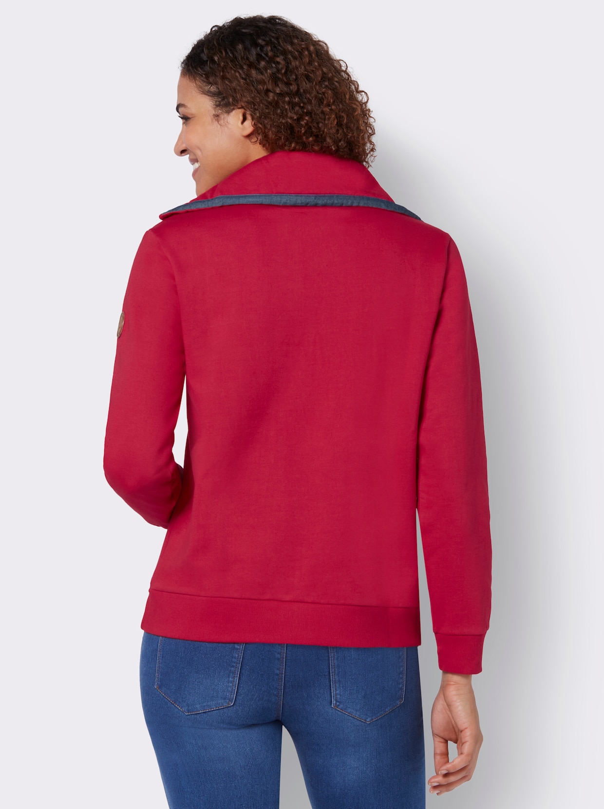 Pullover met lange mouwen - rood