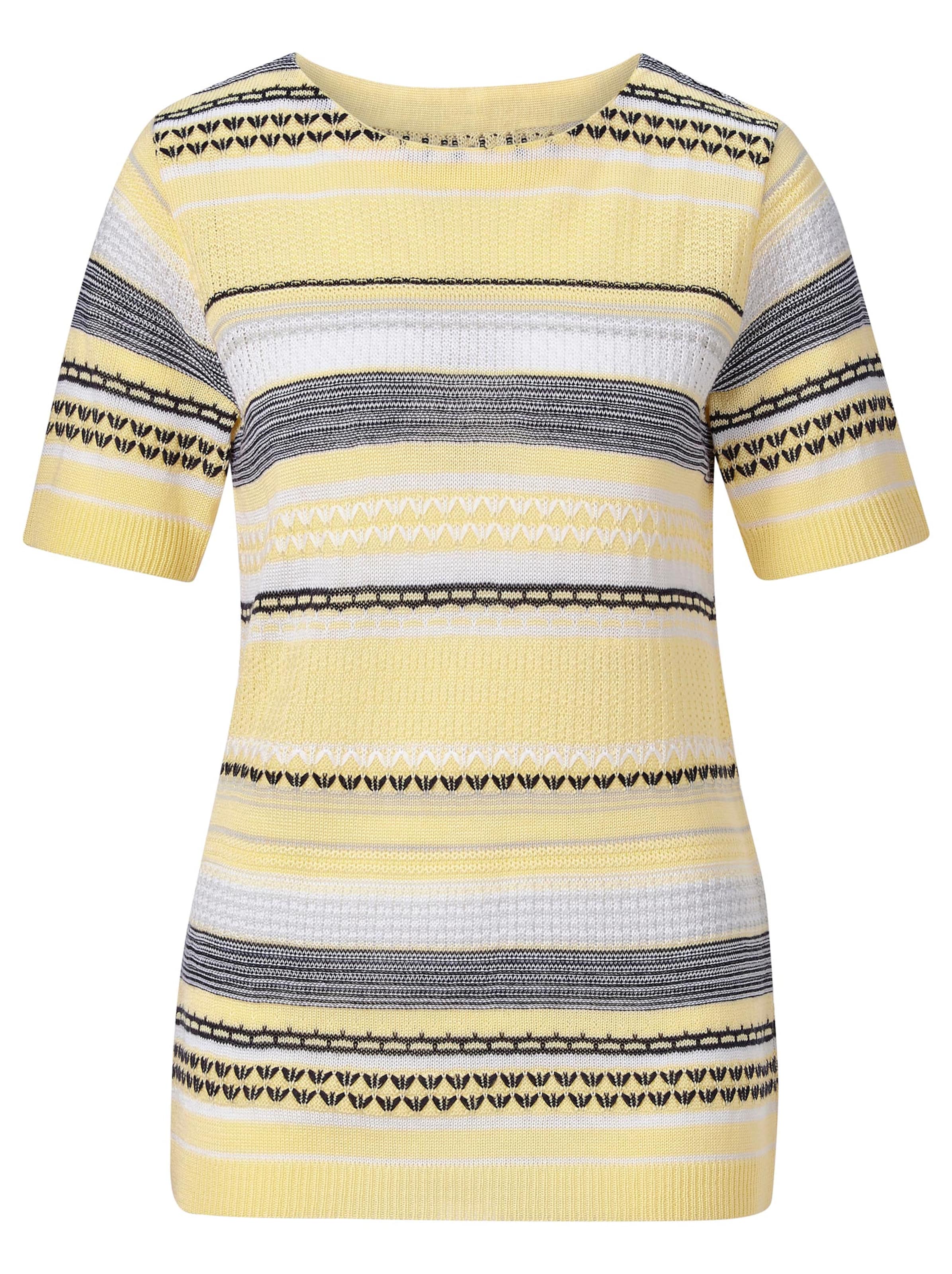 Collection L Pullover - vanille-gemustert