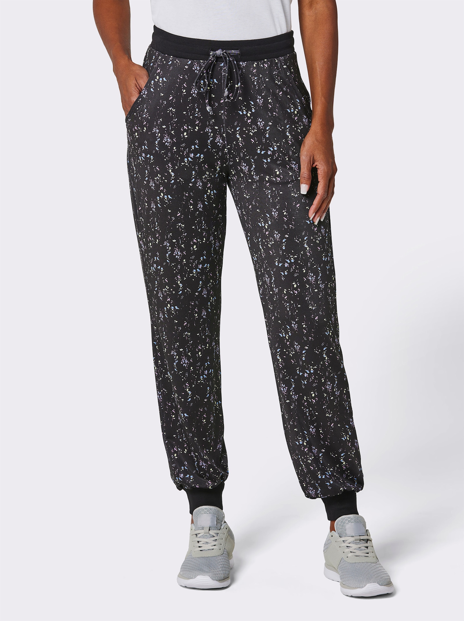 Catamaran Sports Funktionshose in freshnezz-Qualität - schwarz-bedruckt