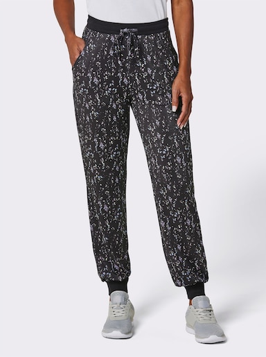 Catamaran Sports Funktionshose in freshnezz-Qualität - schwarz-bedruckt