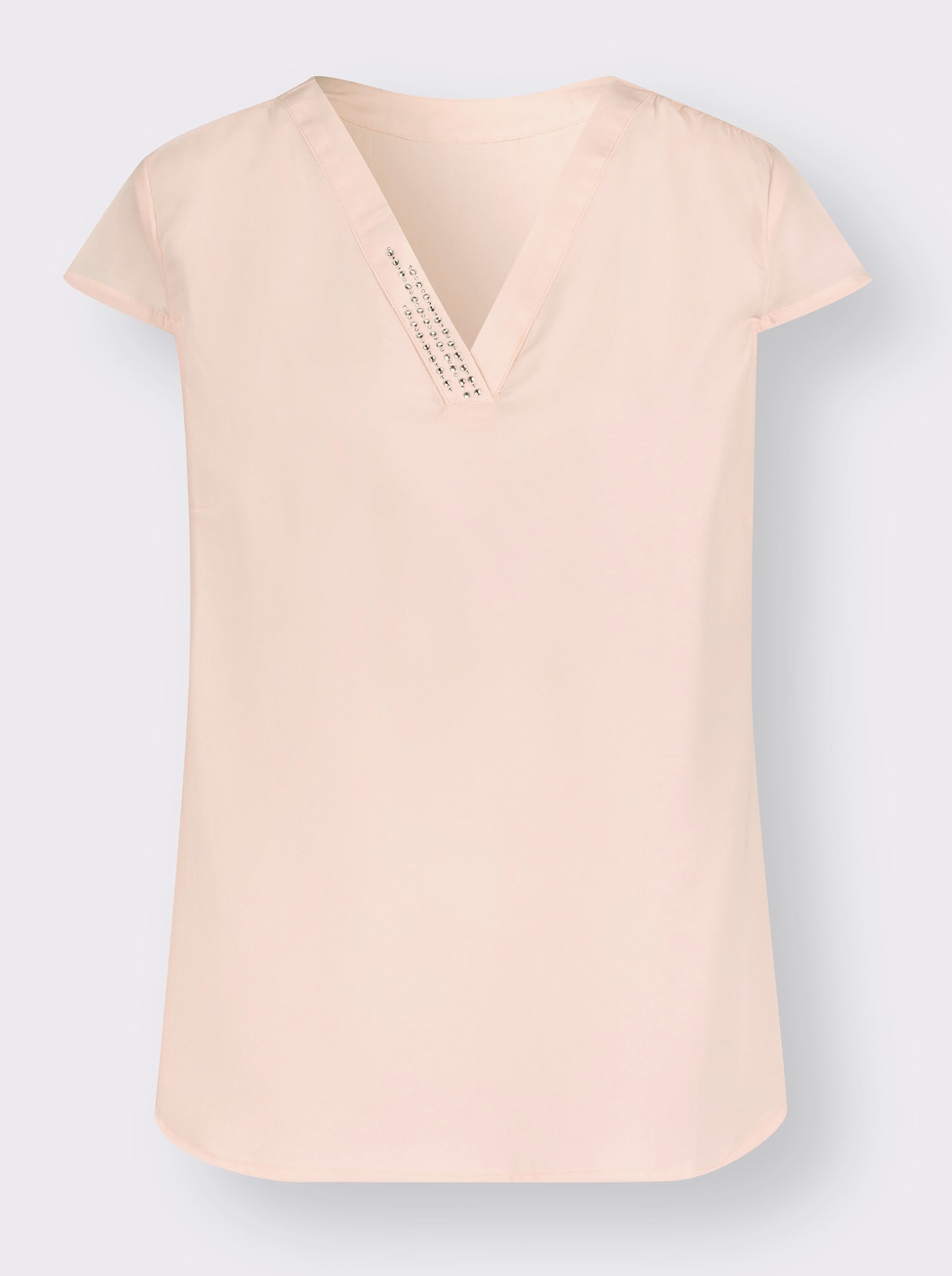 Comfortabele blouse - lichtroze