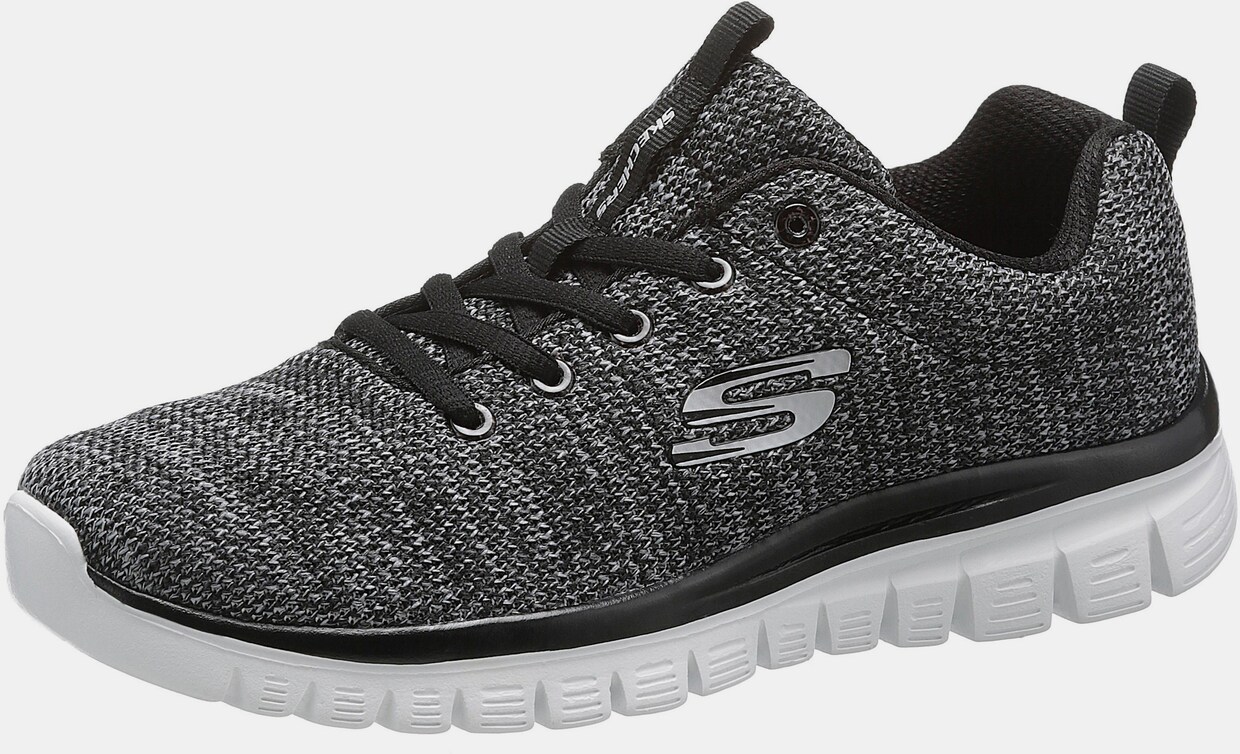 Skechers Sneaker - schwarz-weiß
