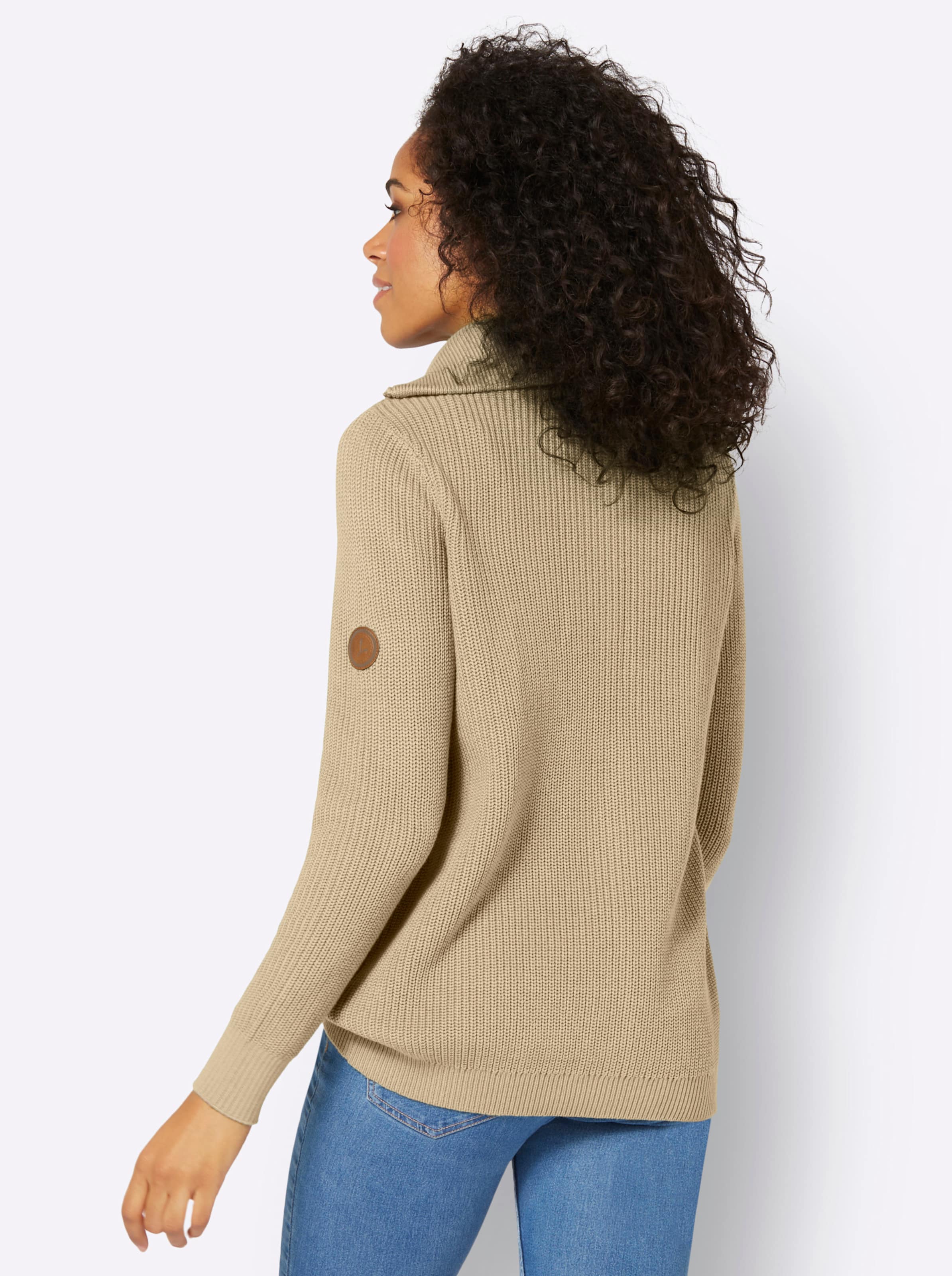 Sand Strickpullover - Bild 3