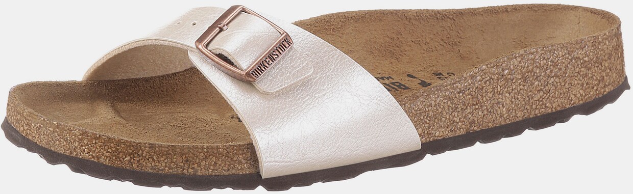 Birkenstock Slippers - graceful pearl white