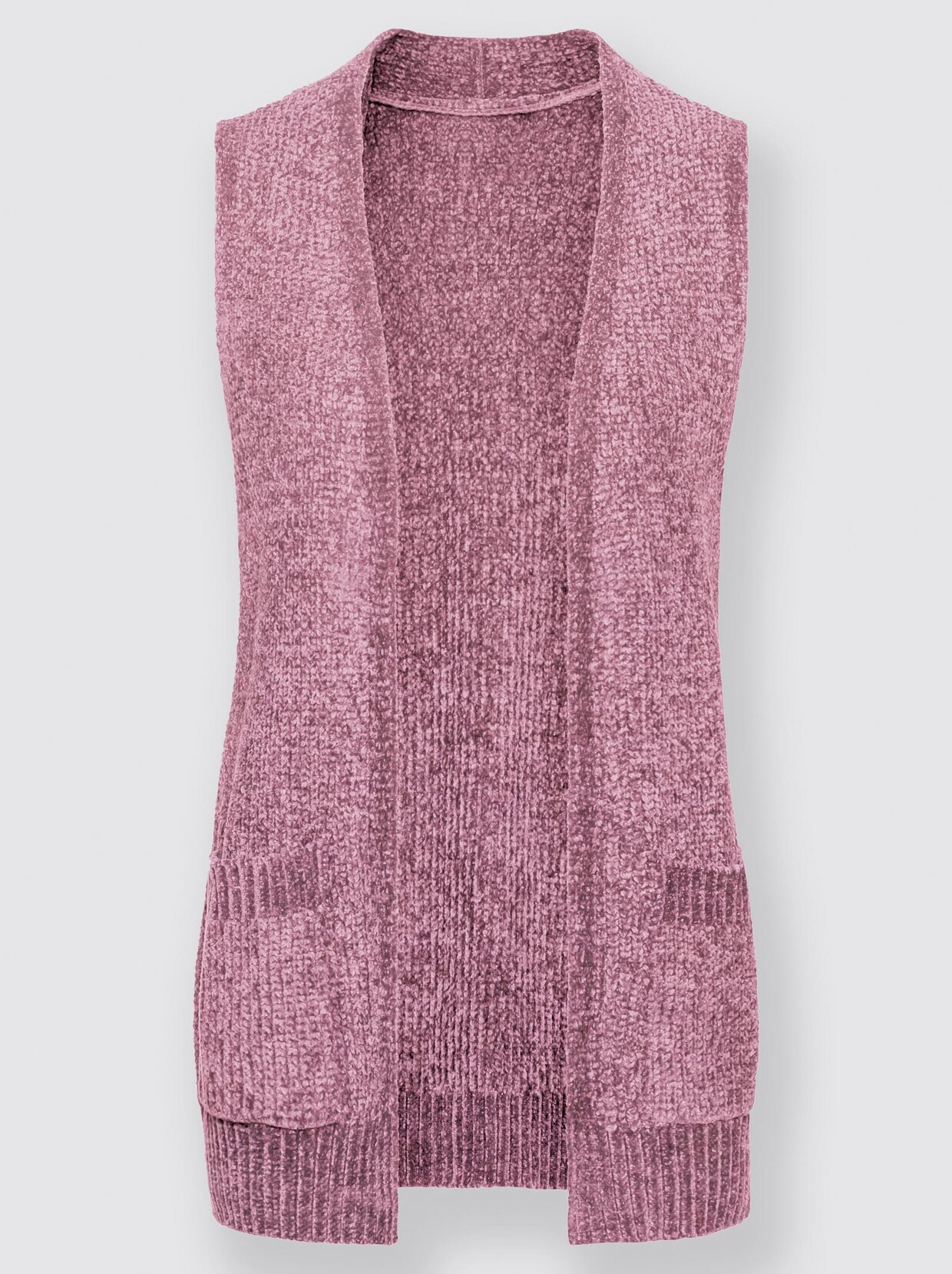 Strickweste - altrosa