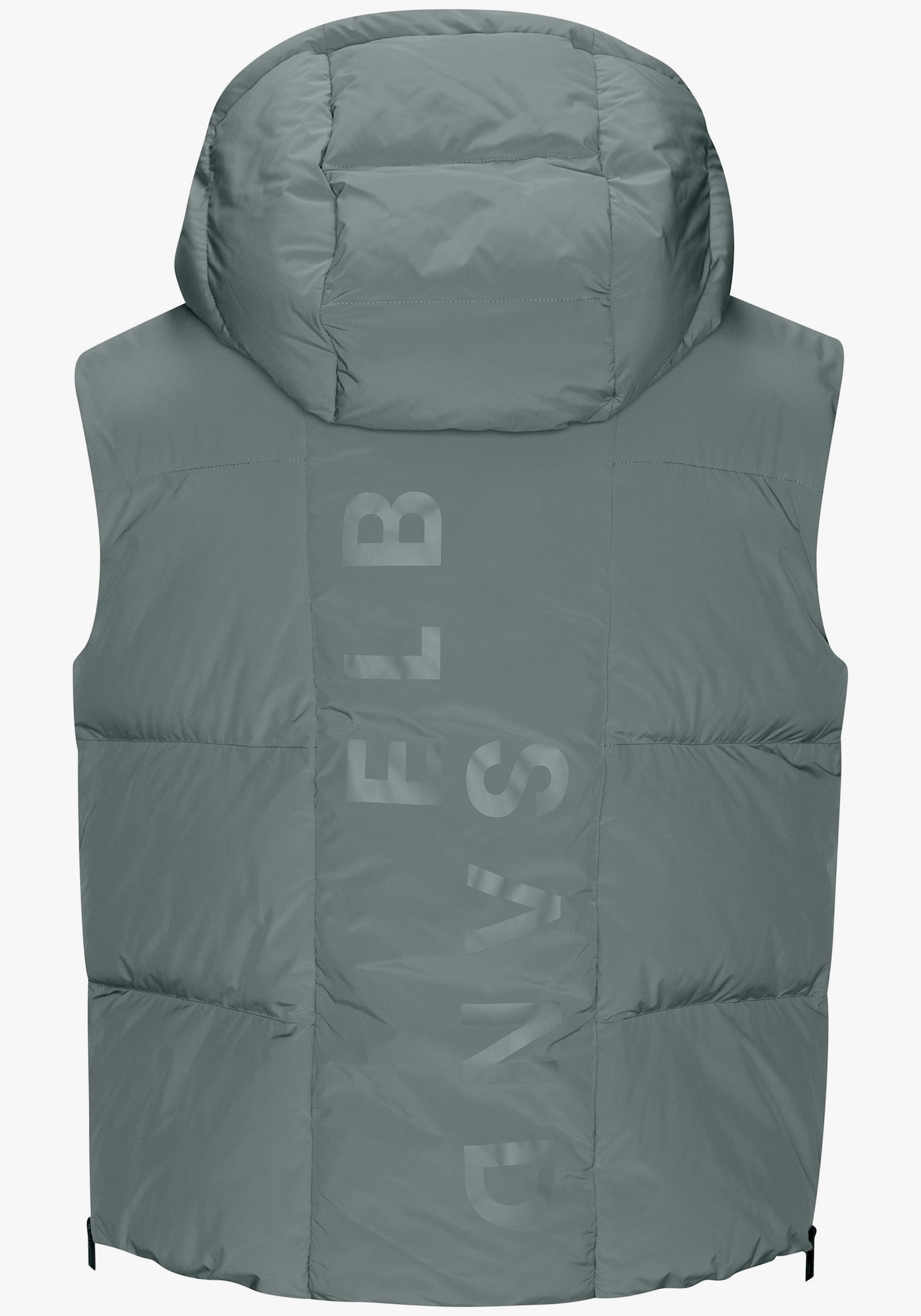 Elbsand Steppweste - graugrün