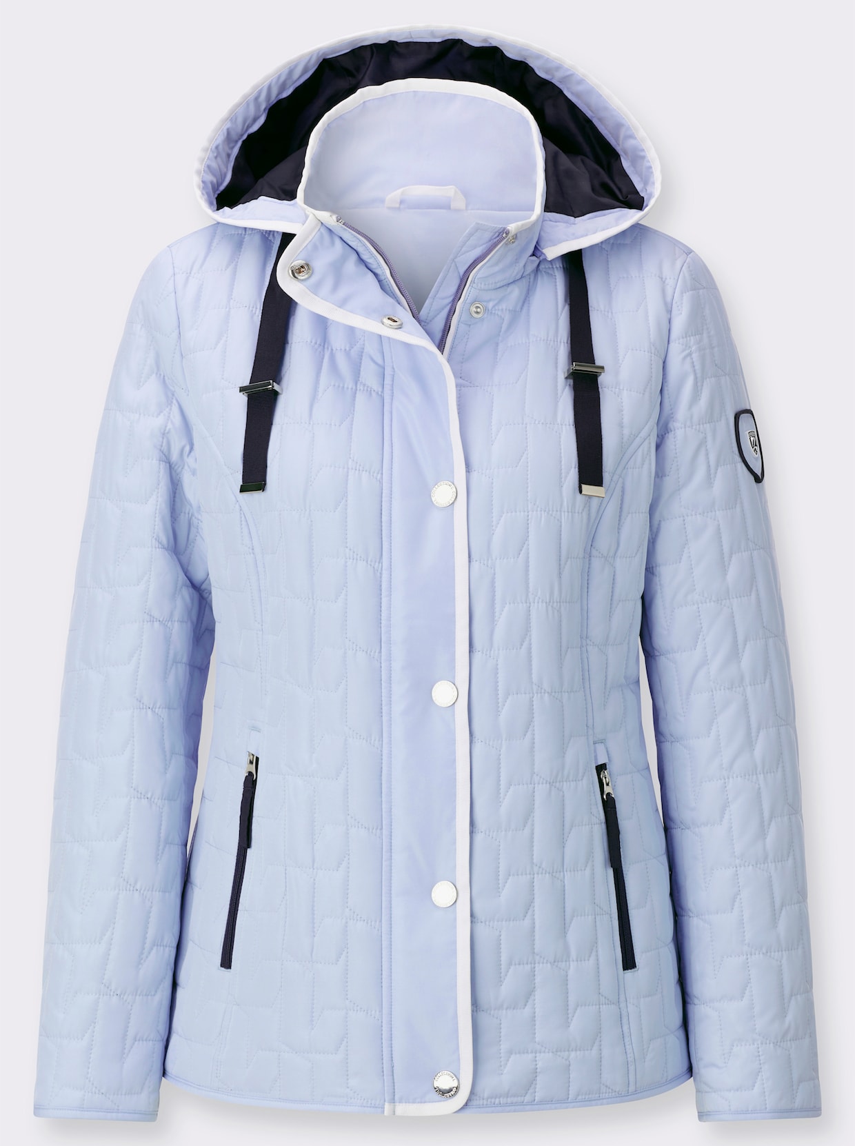 Steppjacke - hellblau