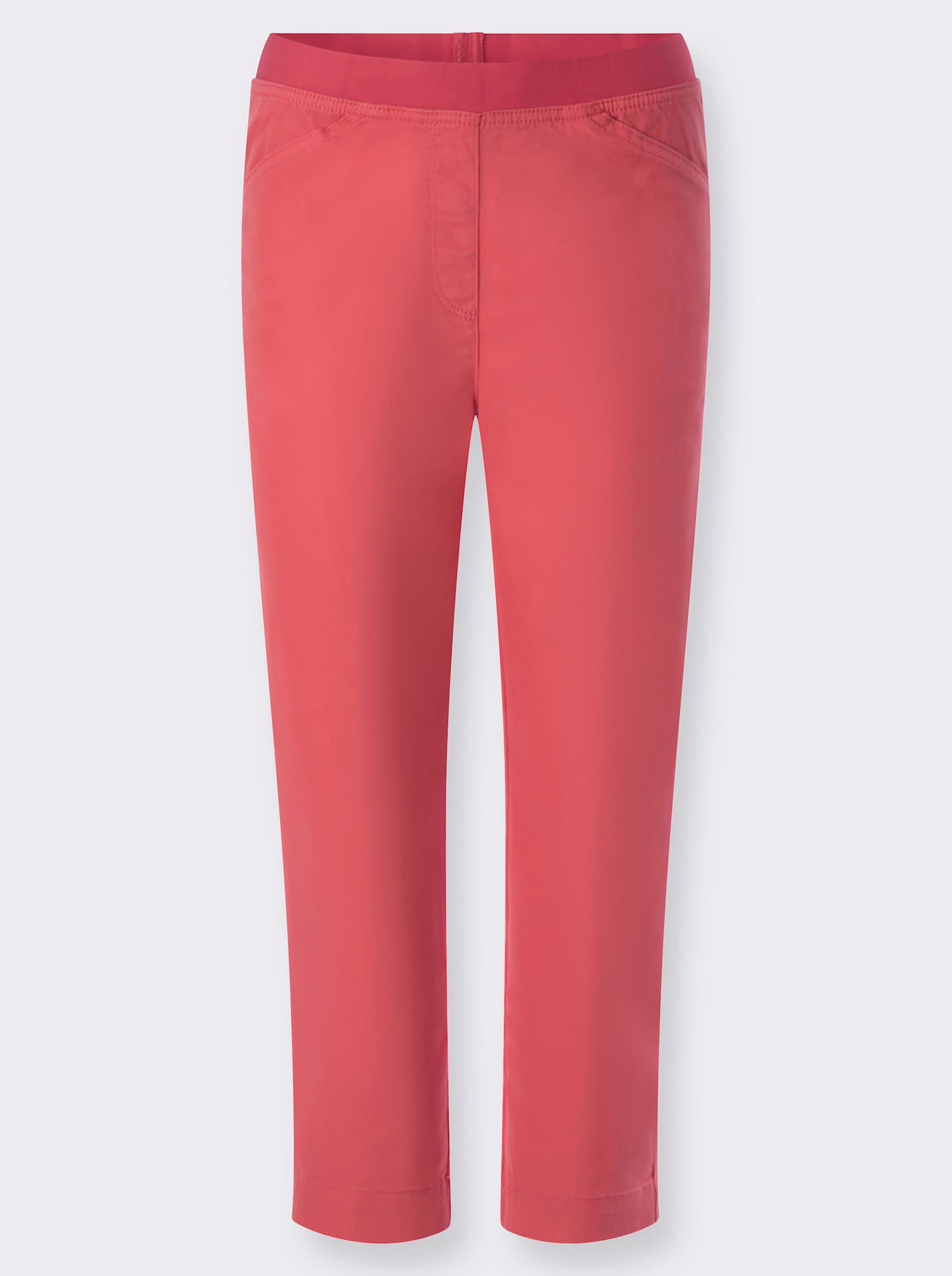 heine Caprihose mit Dehnbund - koralle