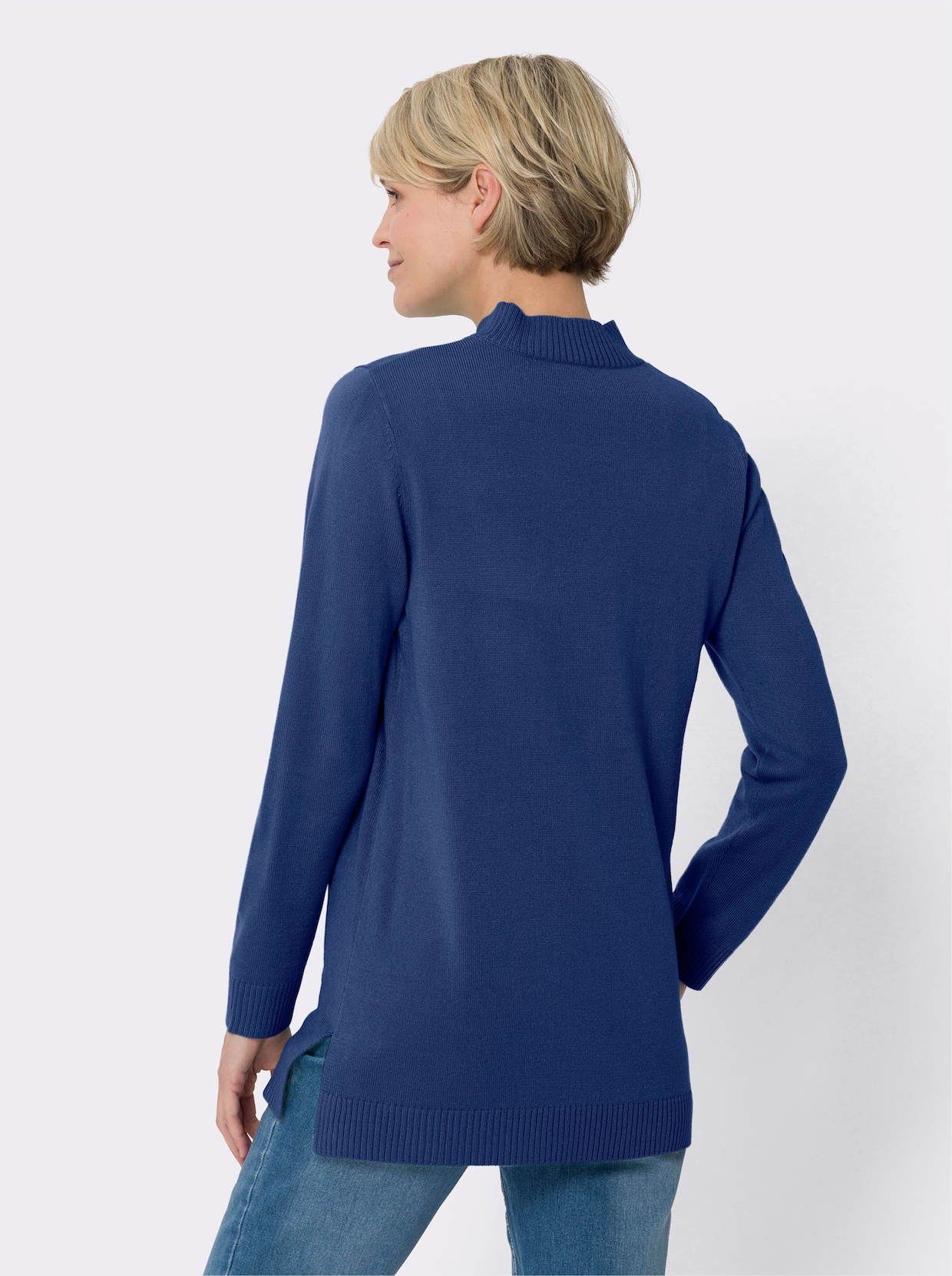 Longpullover - royalblau