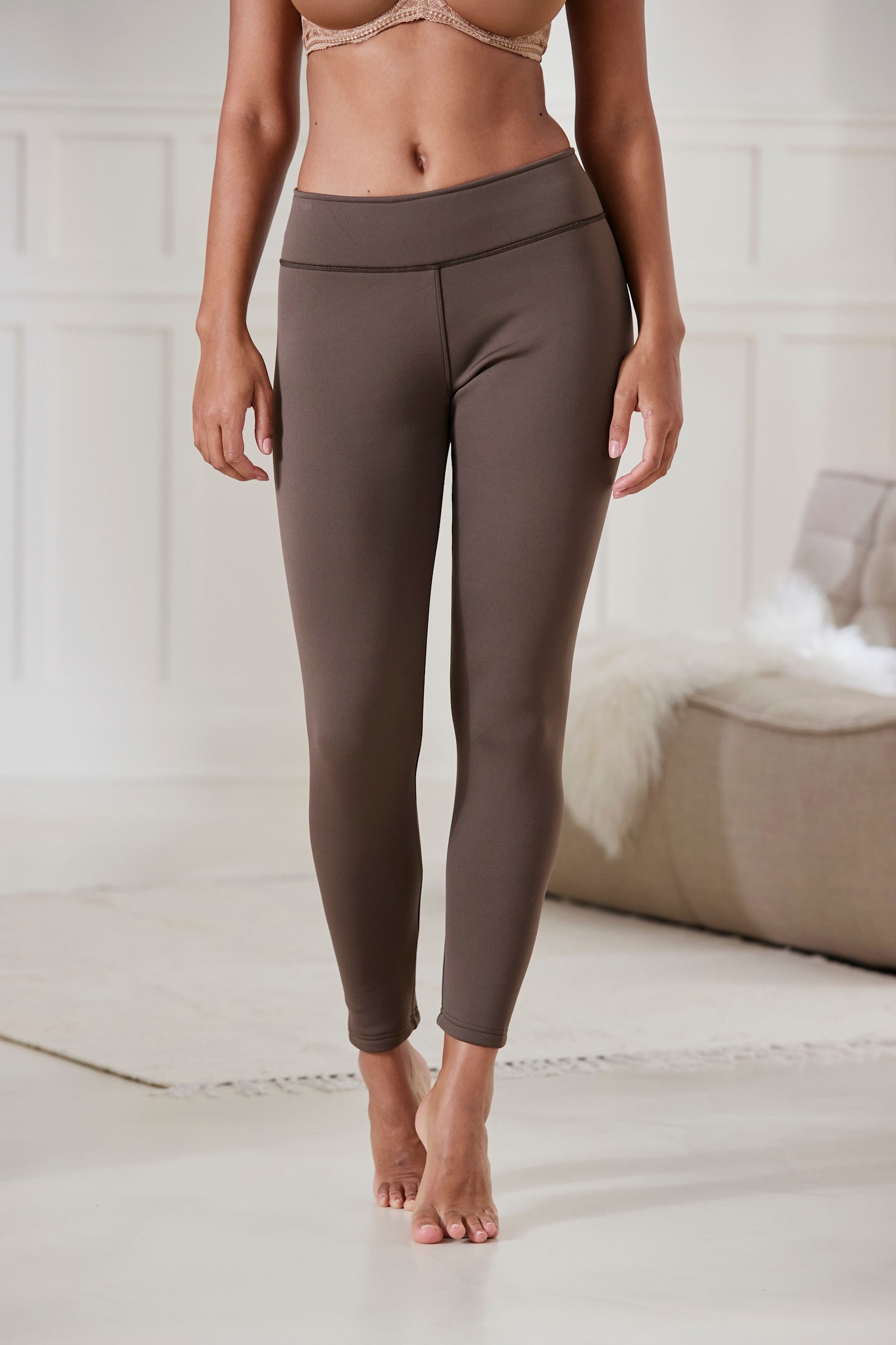 Lavana Thermoleggings - 1x braun