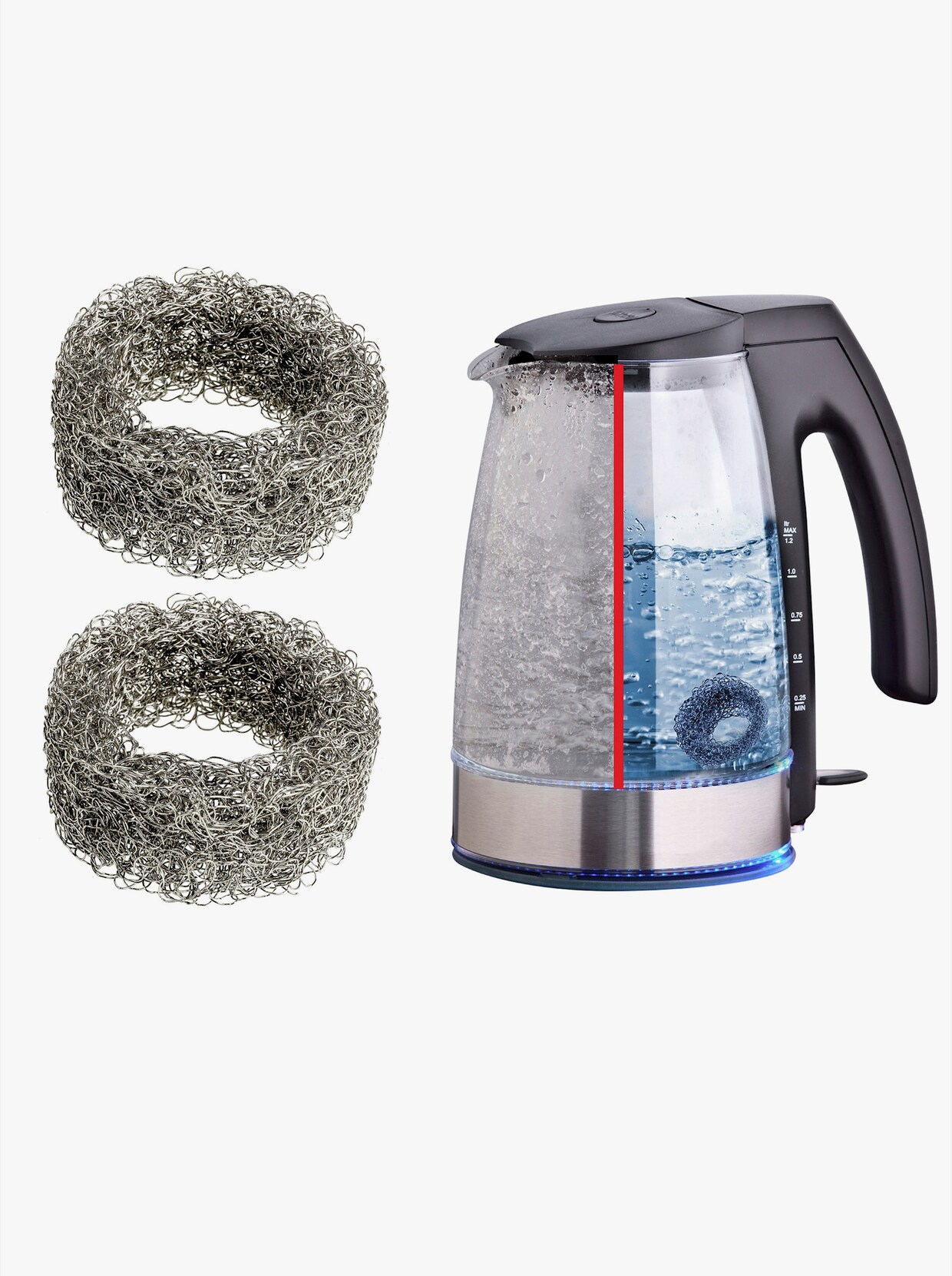 Kalkfänger - silberfarben