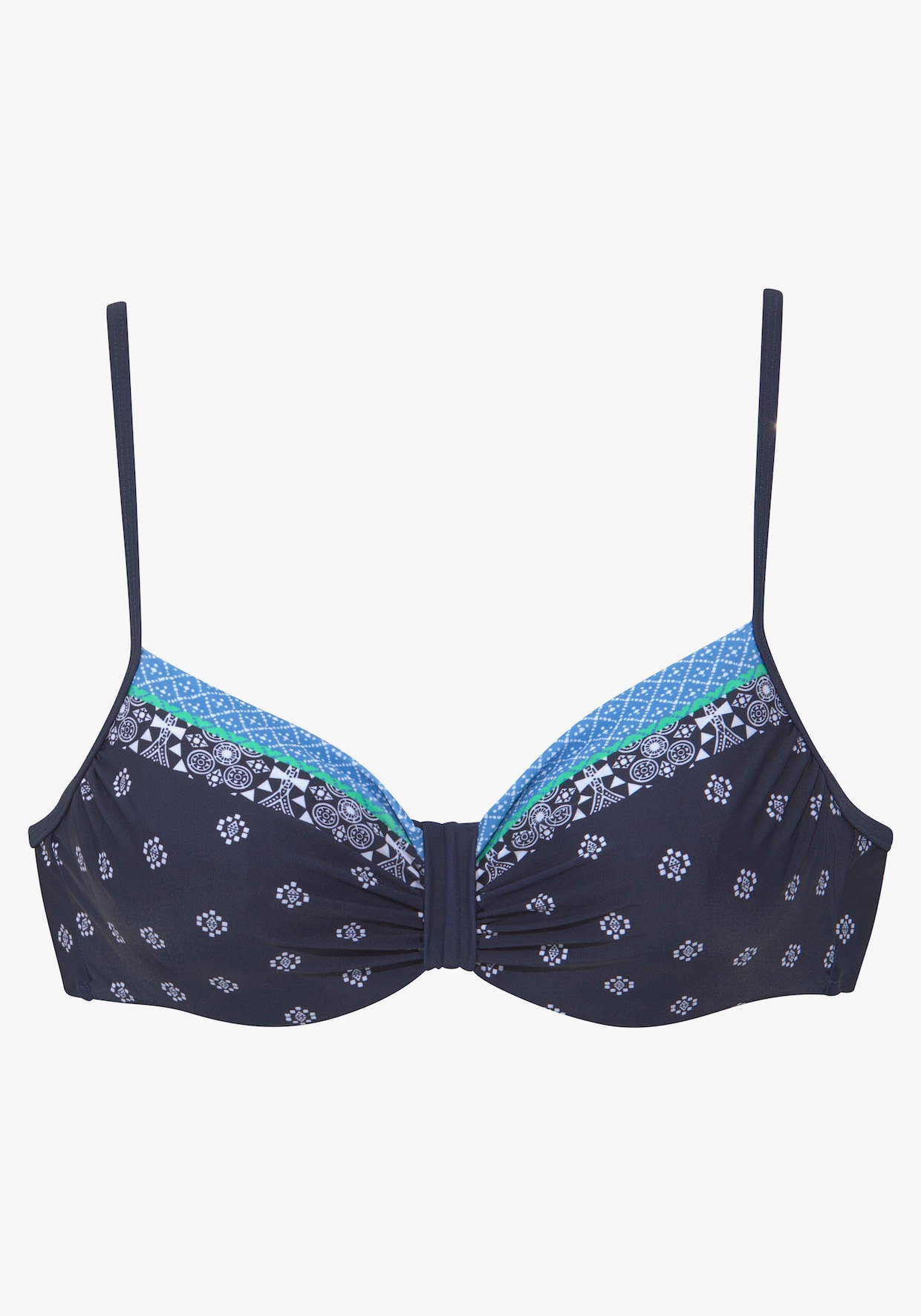 LASCANA Bügel-Bikini-Top - nachtblau