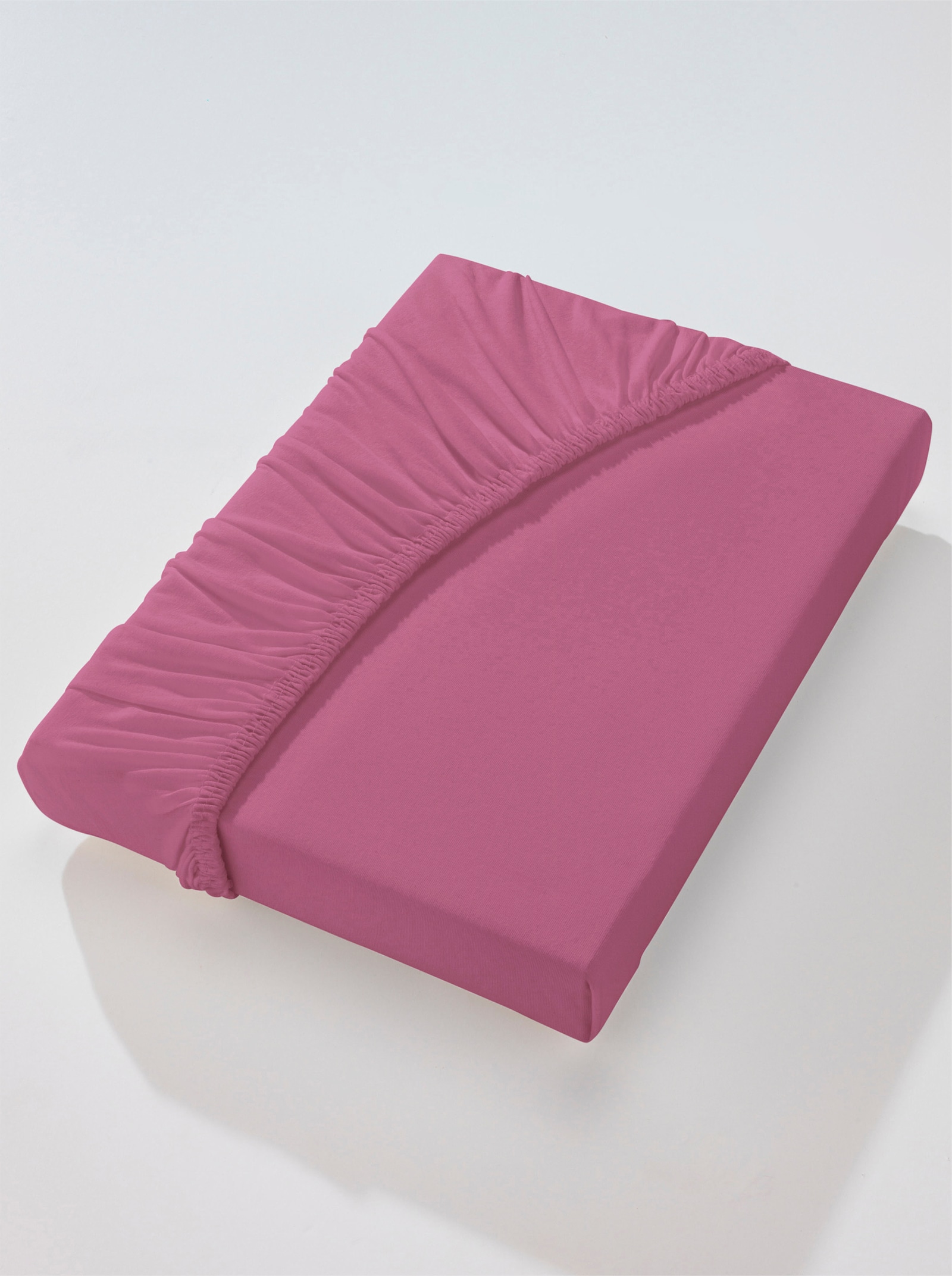 wäschepur Spannbetttuch - beere