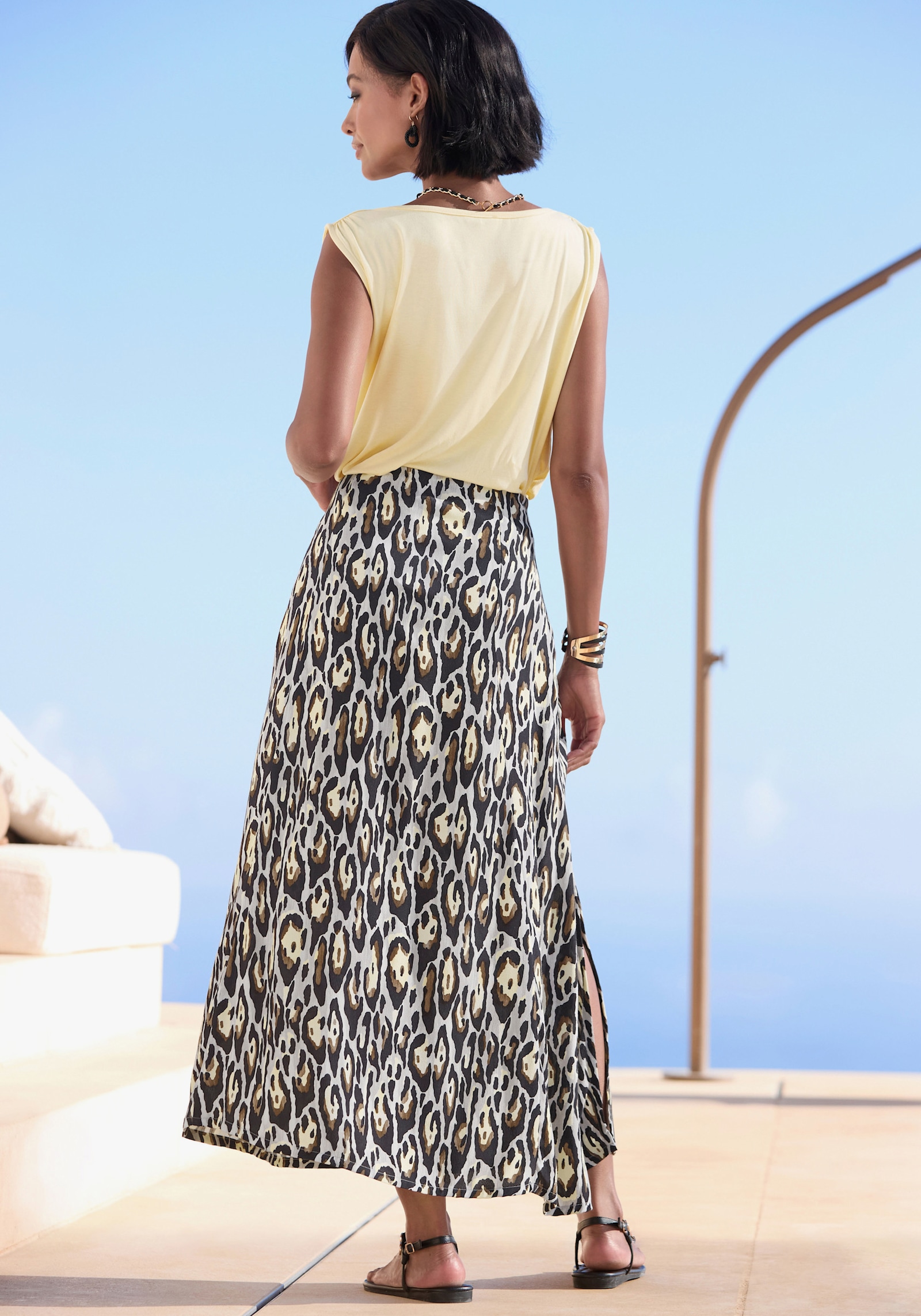 LASCANA Shirttop - hellgelb