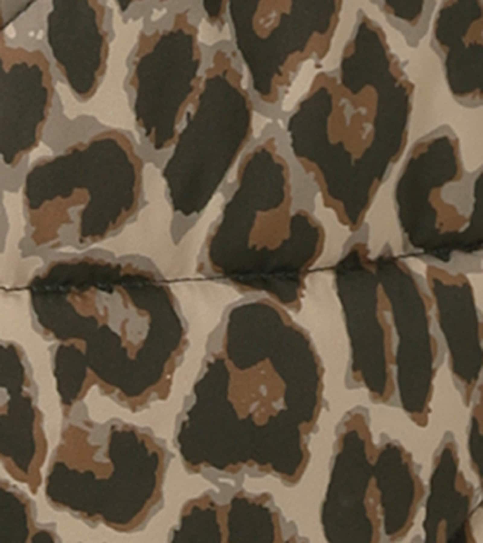 Aniston PLUS Steppweste - schwarz-beige-offwhite-braun