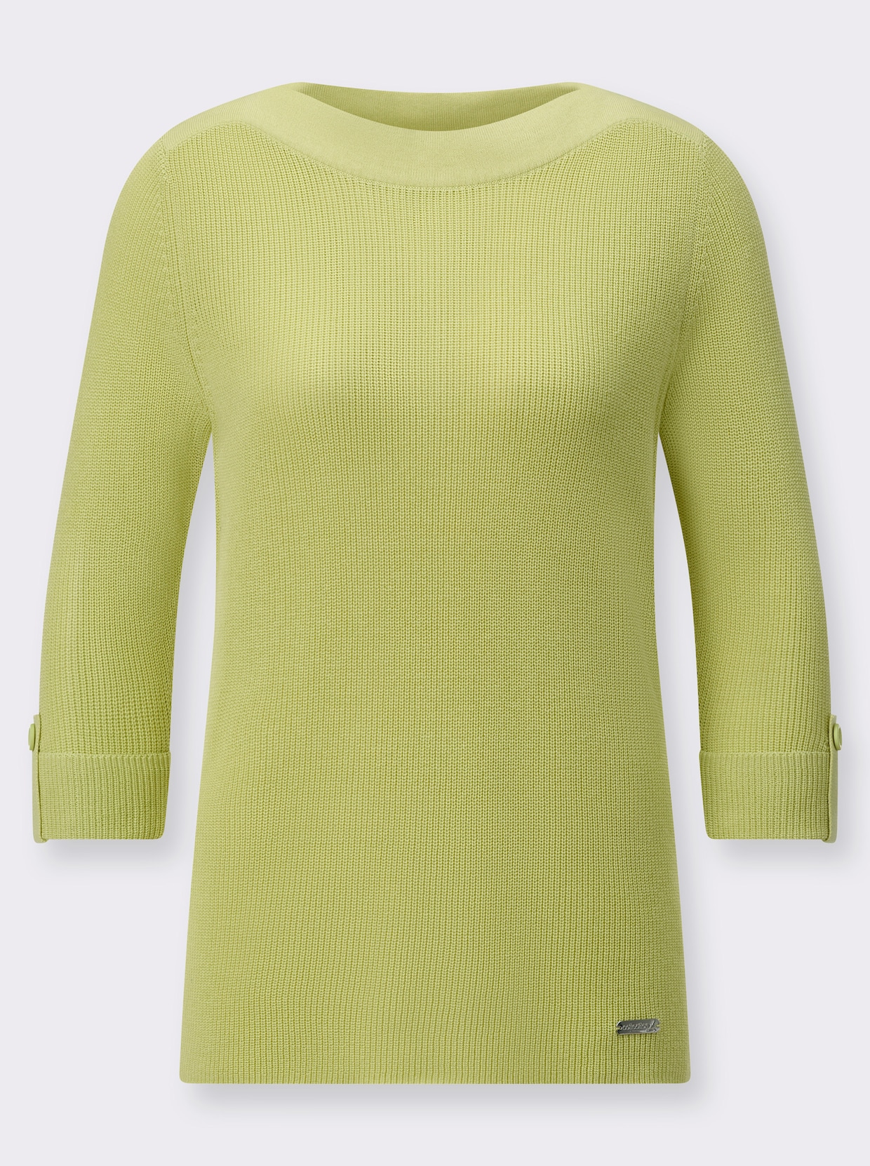 3/4 Arm-Pullover - pistazie