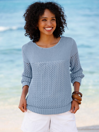 heine Pullover - eisblau
