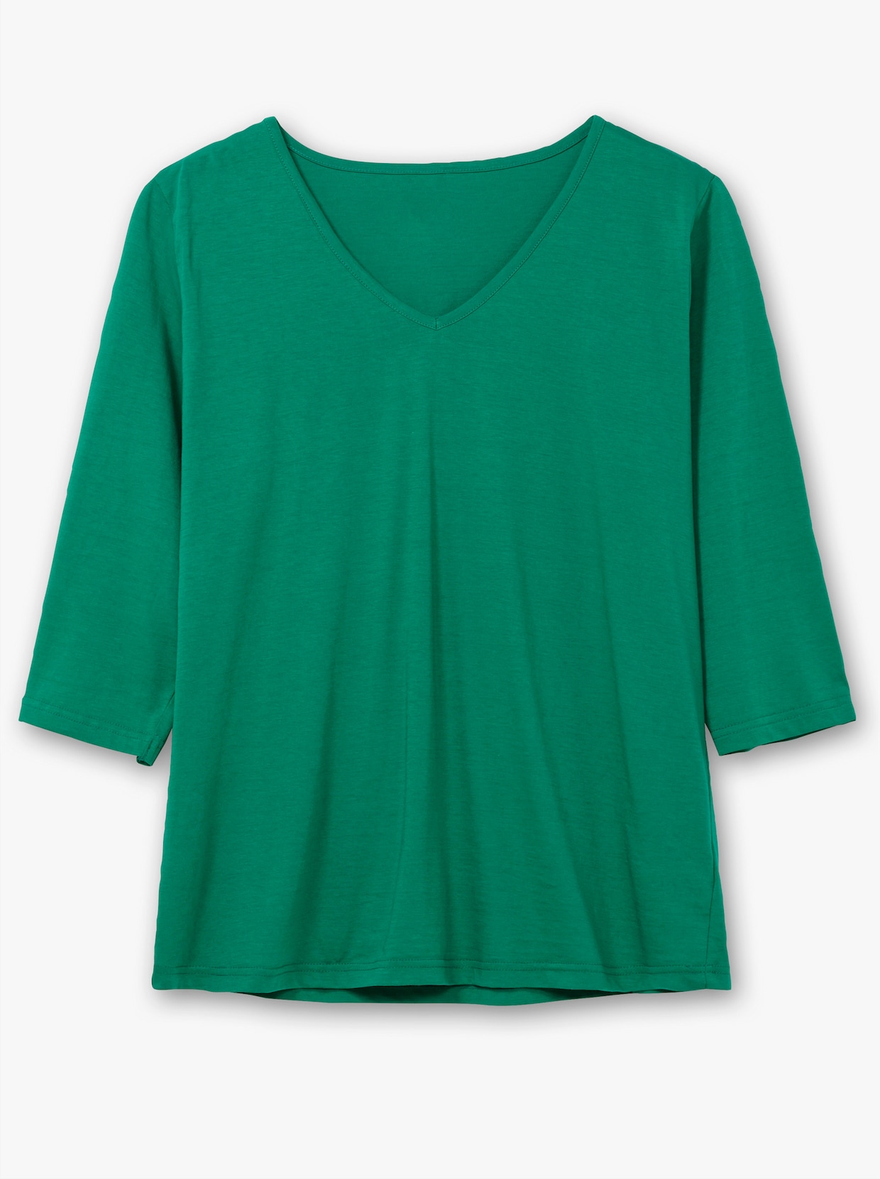 3/4-Arm-Shirt - grün