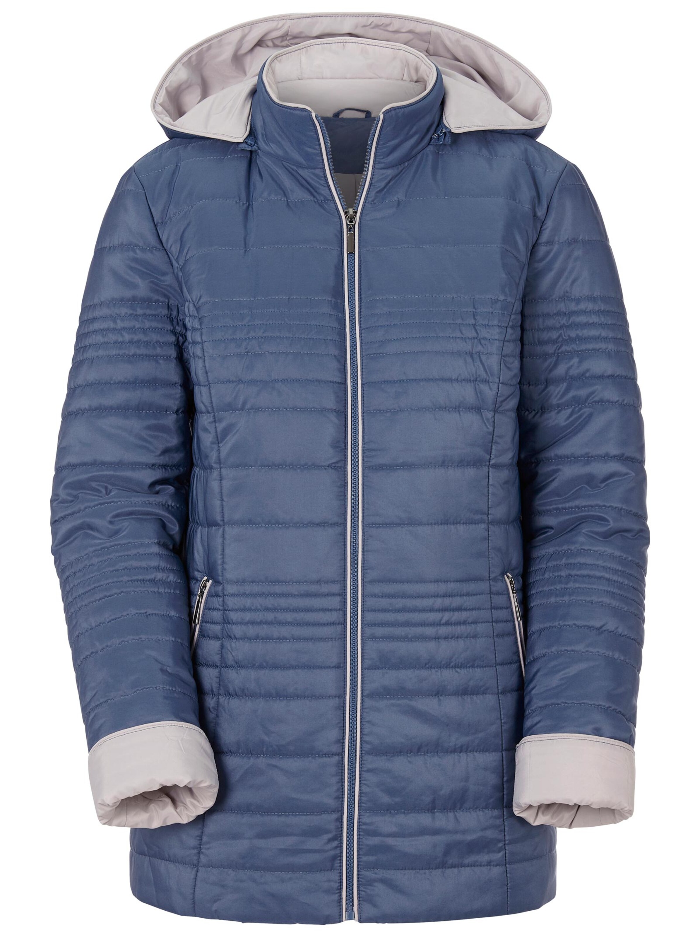 Collection L Steppjacke - jeansblau