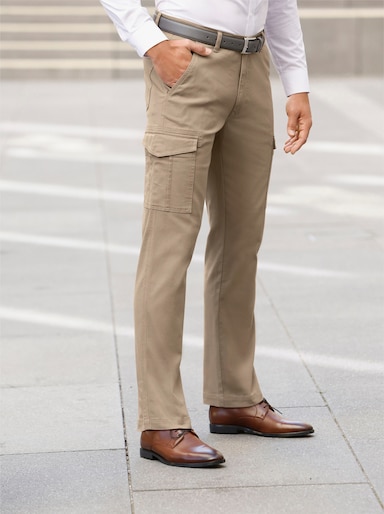 Twill-broek - beige