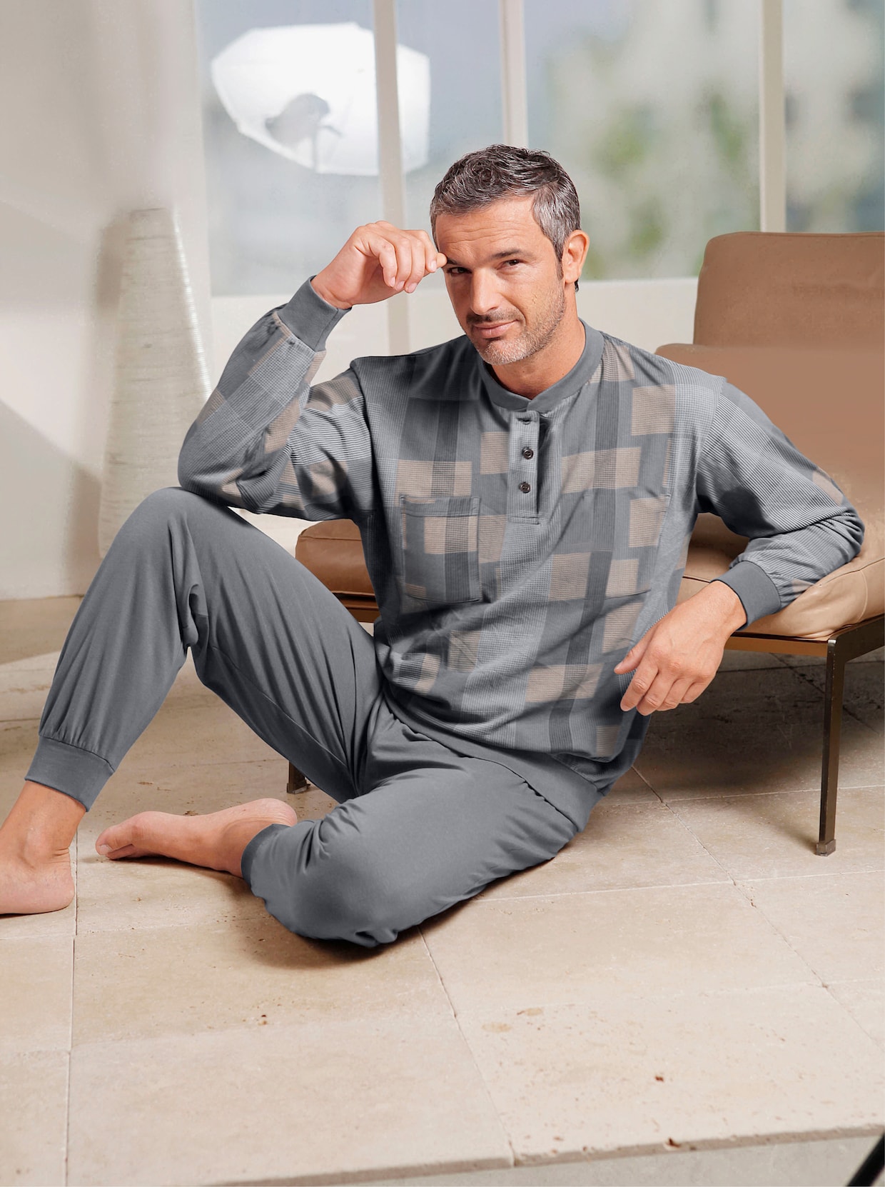 Normann Pyjama - grijs