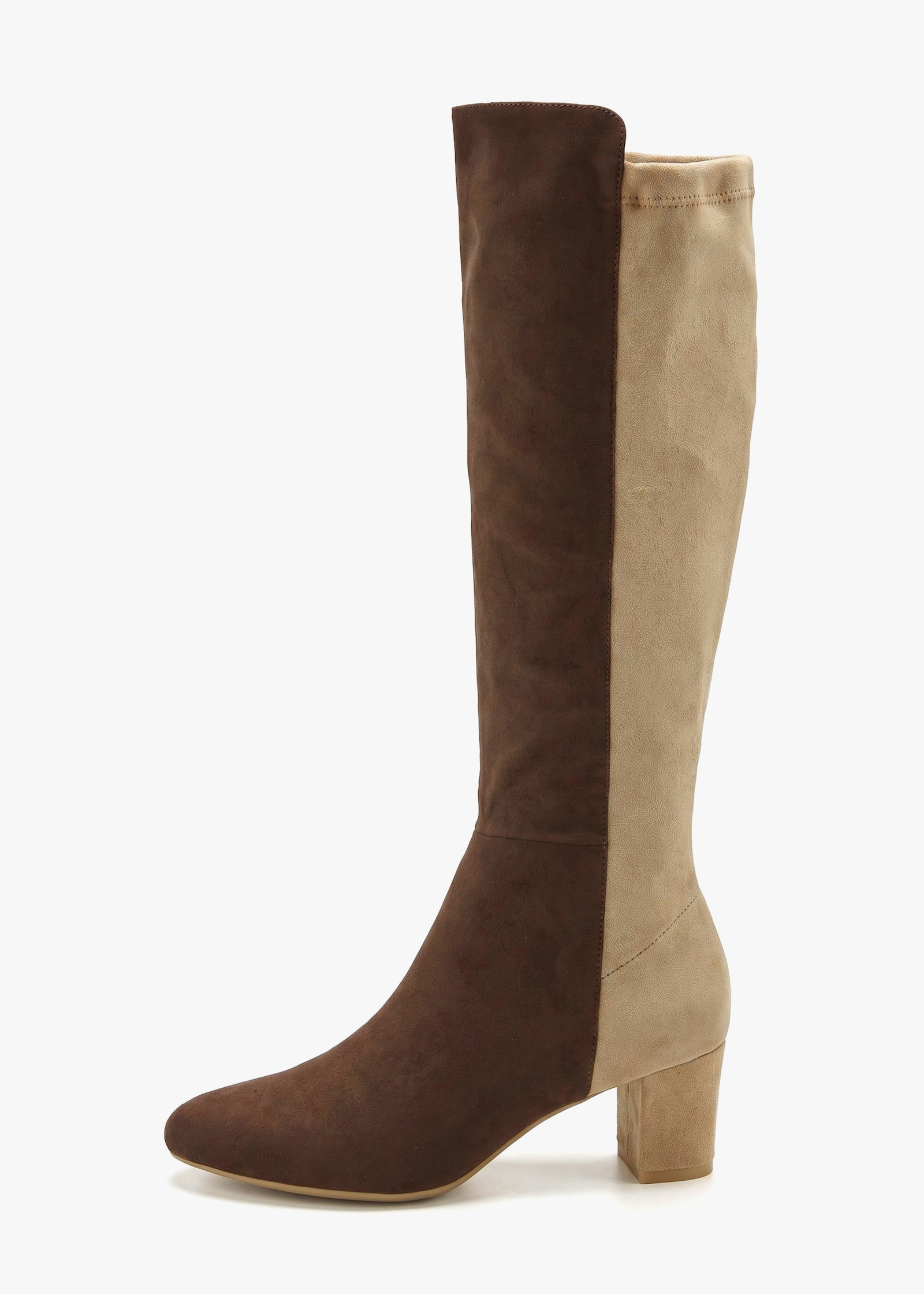 LASCANA Stiefel - braun-beige