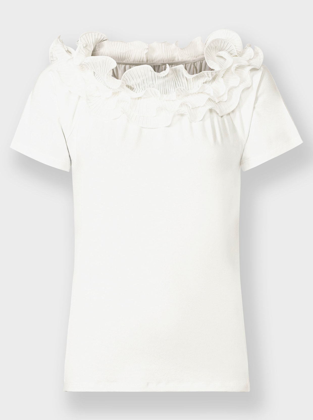 heine Shirt met korte mouwen - ecru