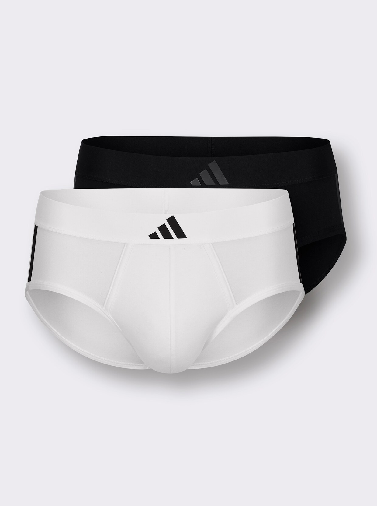 Adidas Slip - weiß + schwarz