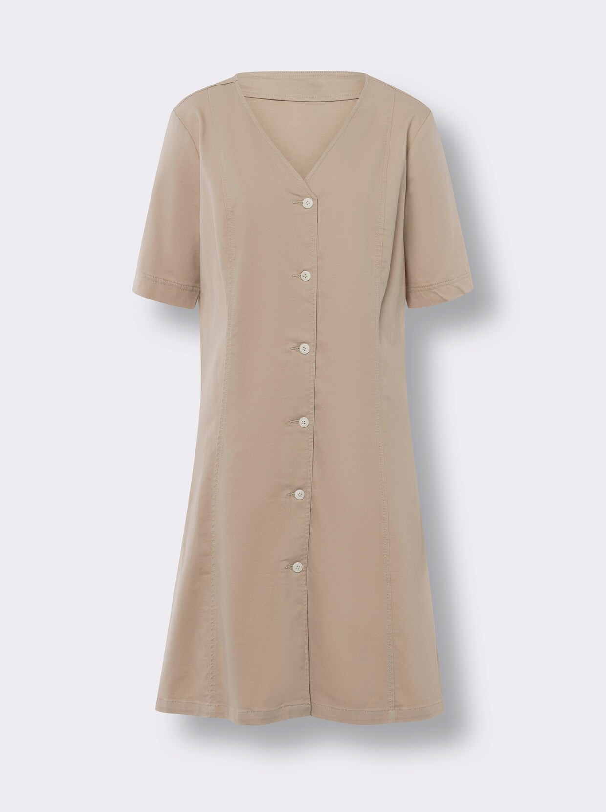 heine Robe en jean - beige