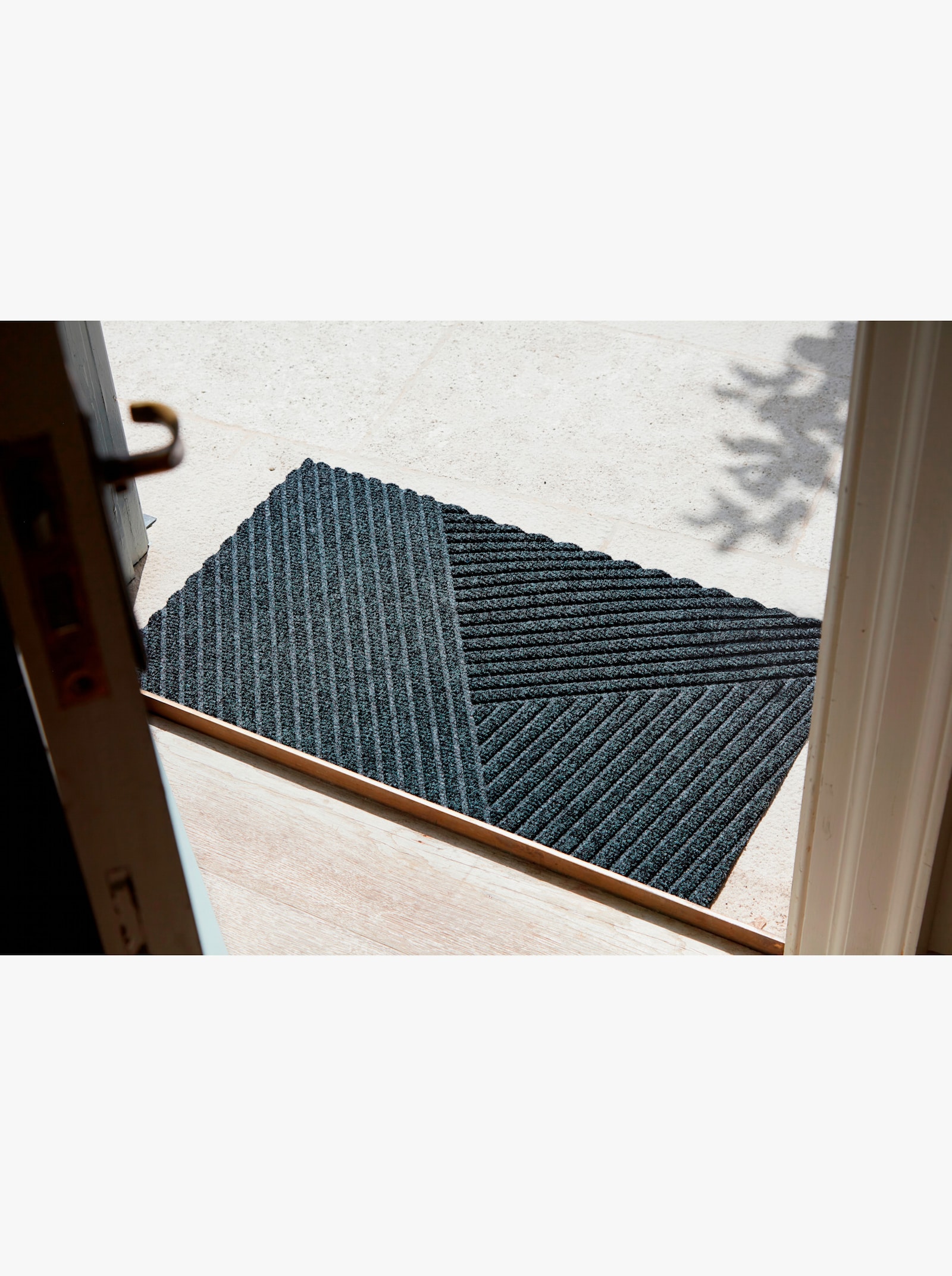 wash+dry by Kleen-Tex Fußmatte - dunkelgrau