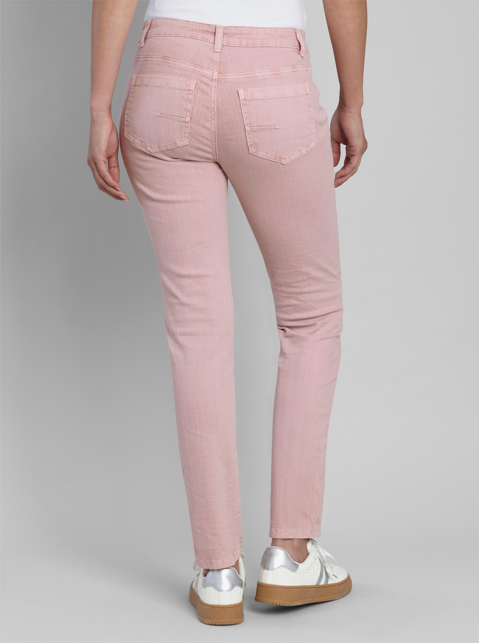 heine Hose in Crash-Optik - hortensie