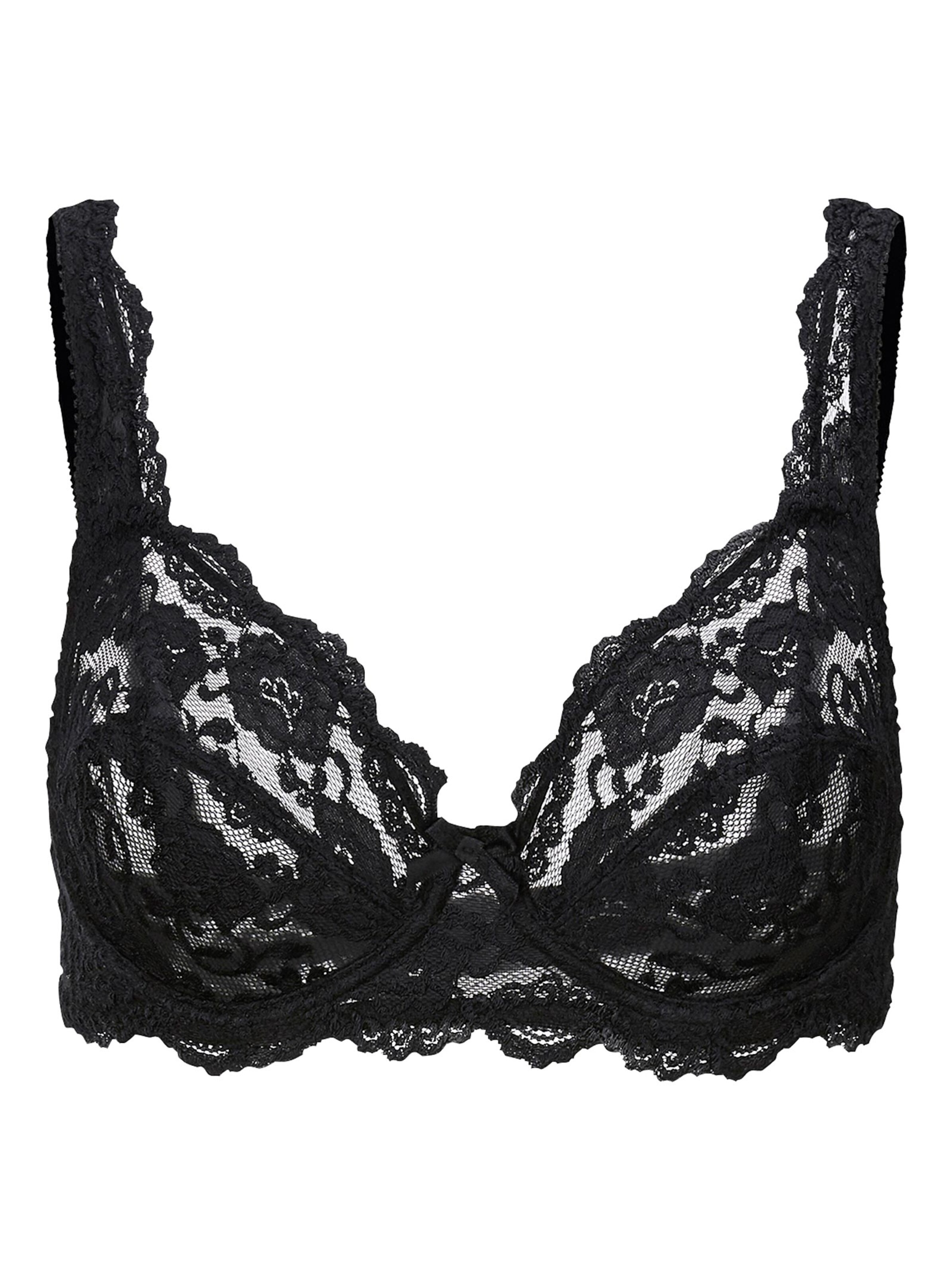 Sassa Bügel-BH - schwarz + anthrazit