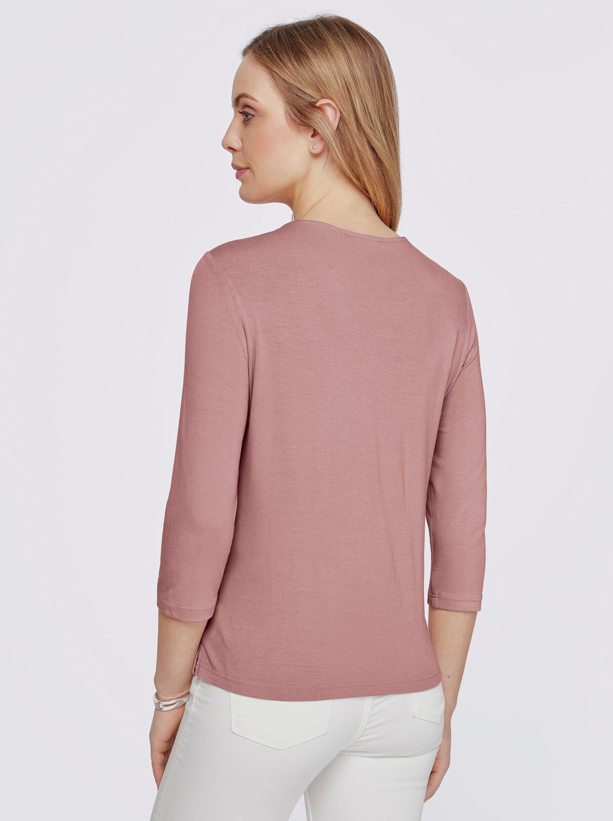 3/4-Arm-Shirt - rosé