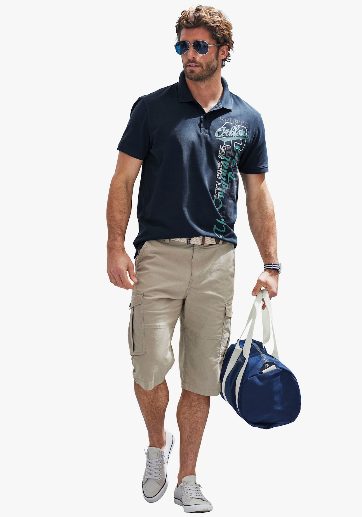 Poloshirt - navy