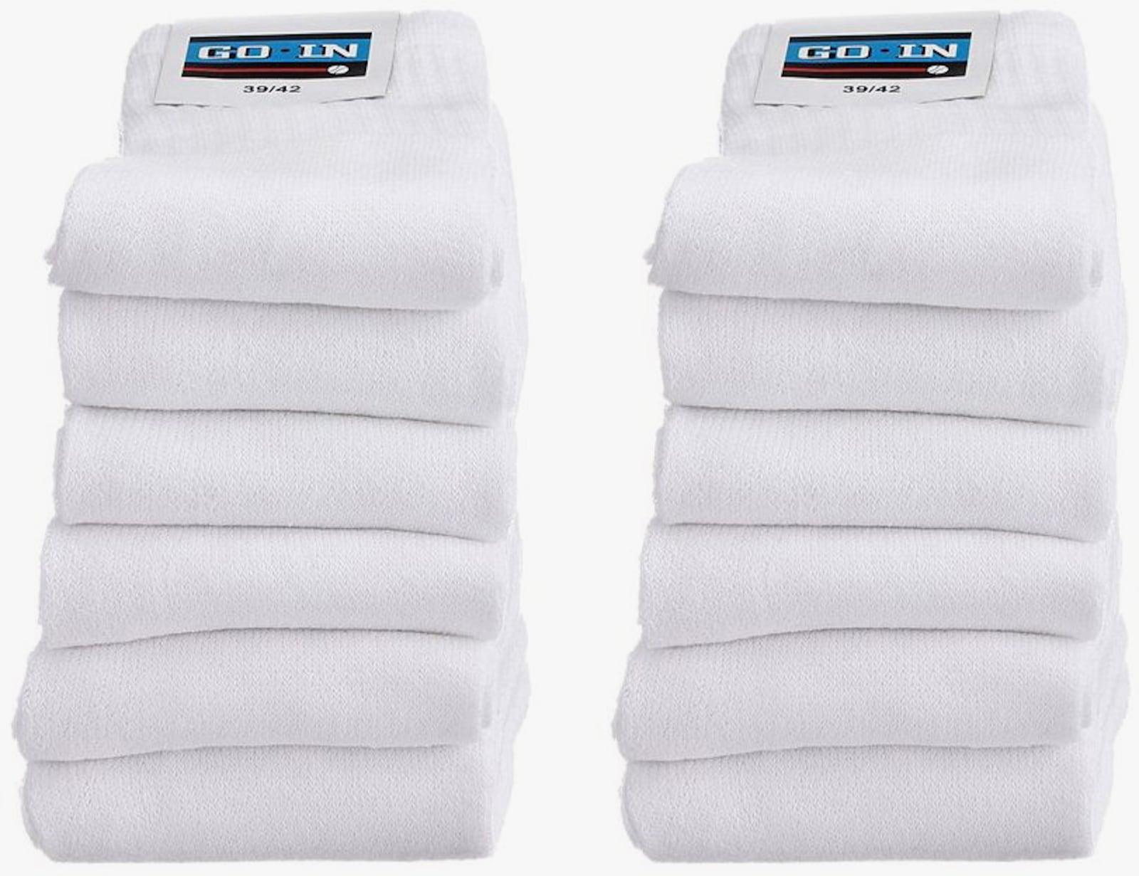 Go in Tennissokken - wit