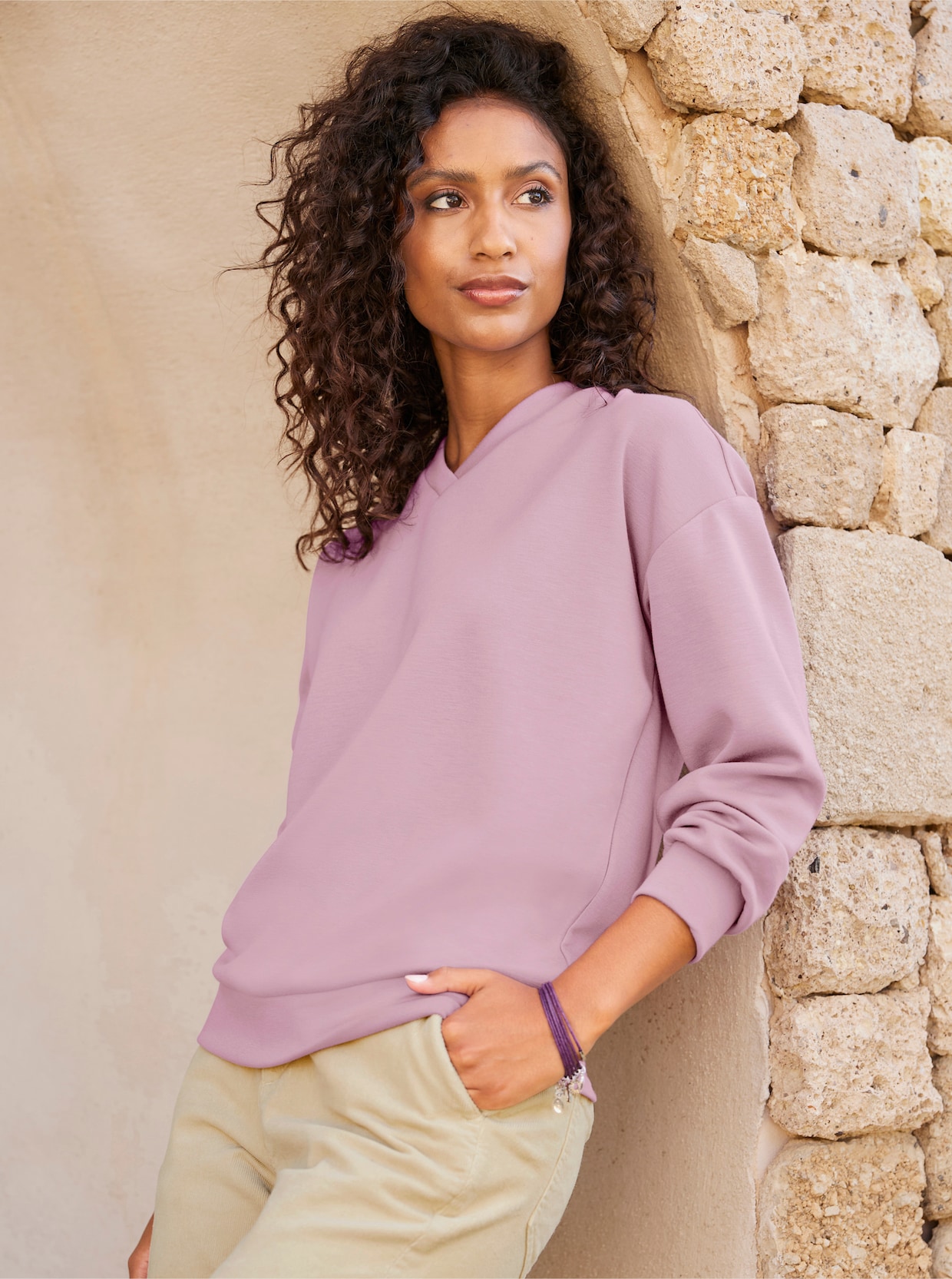 heine Sweat-shirt - mauve